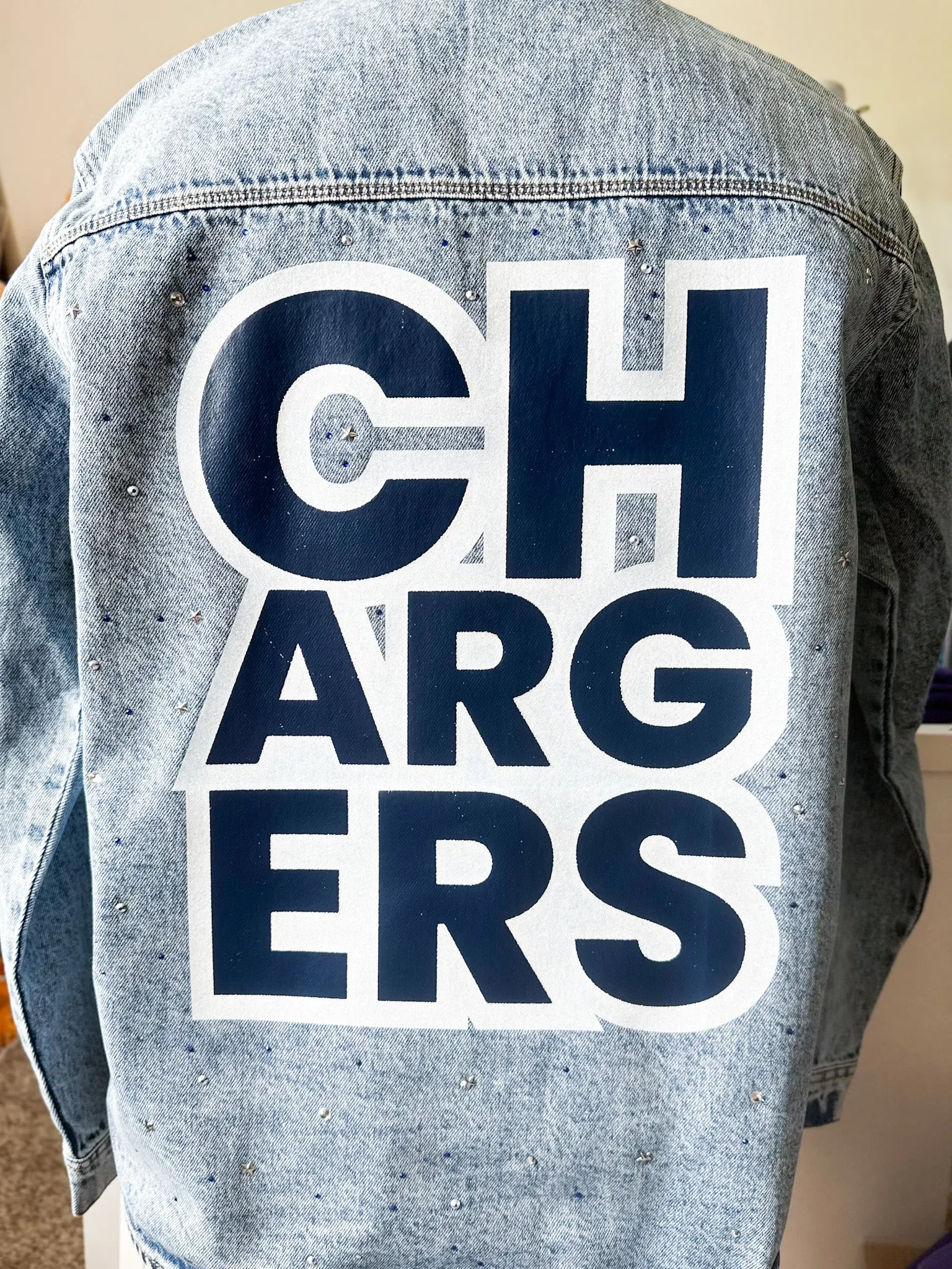 PUNCH NAME GAME DENIM JACKET