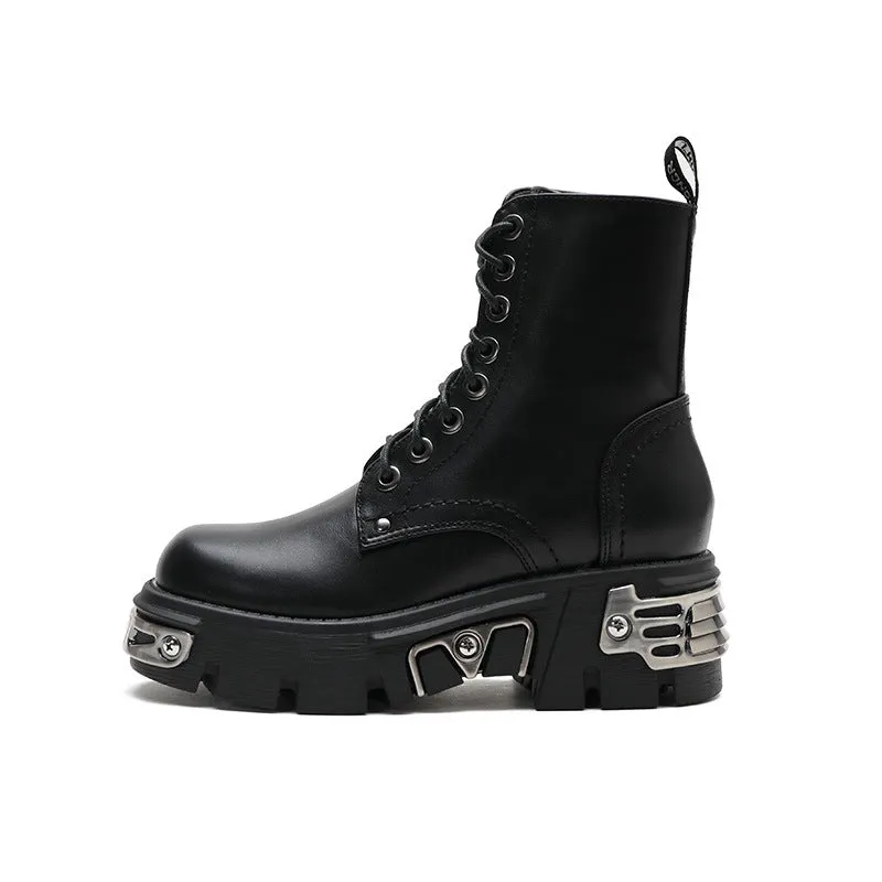 Punk Platform Ankle Boots