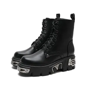 Punk Platform Ankle Boots