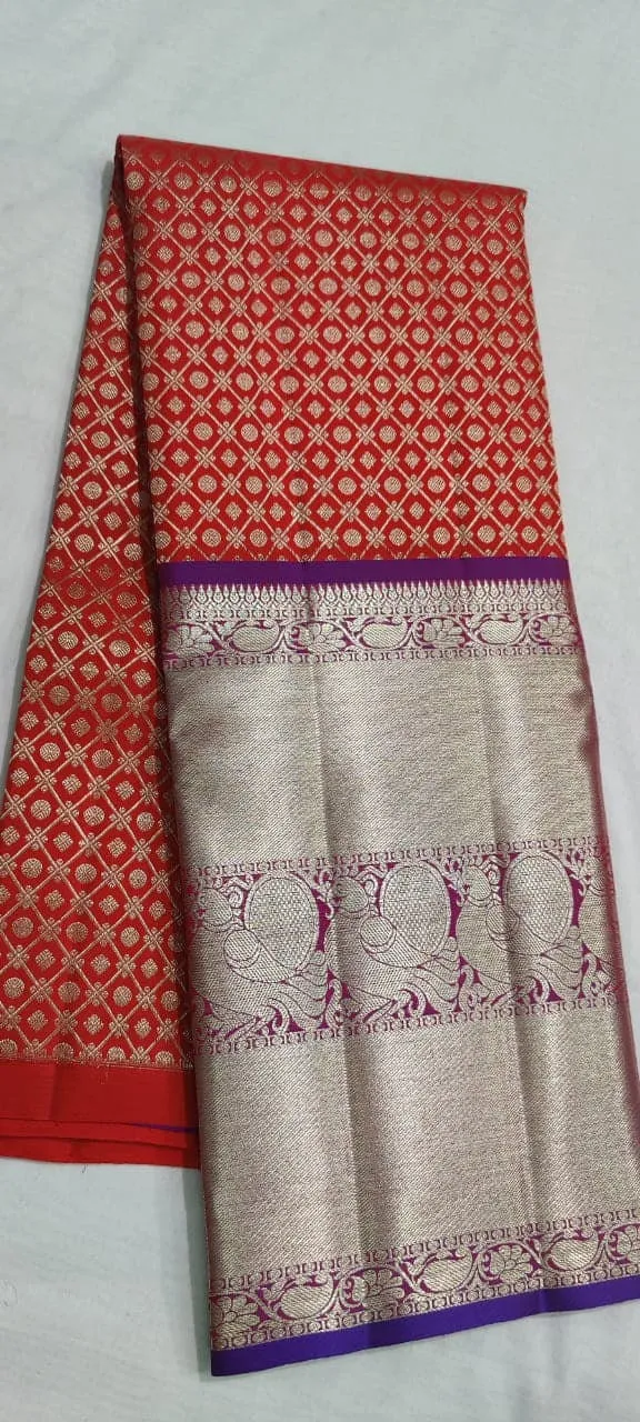 Pure kanchi pattu lehenga,Bridal Lehenga,kids Pattu langa,Langavoni,Halfsaree,Kanjivaram Lehenga,Pattu Pavada,Silk Lehenga kids crop top