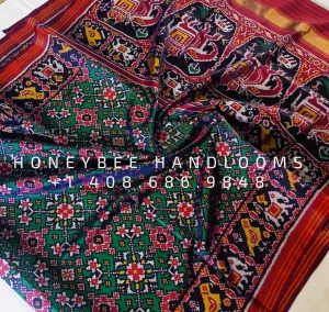 Pure patan patola Saree in patola saree | silk saree | Authentic pattu Saree | Handloom Saree | pattu saree