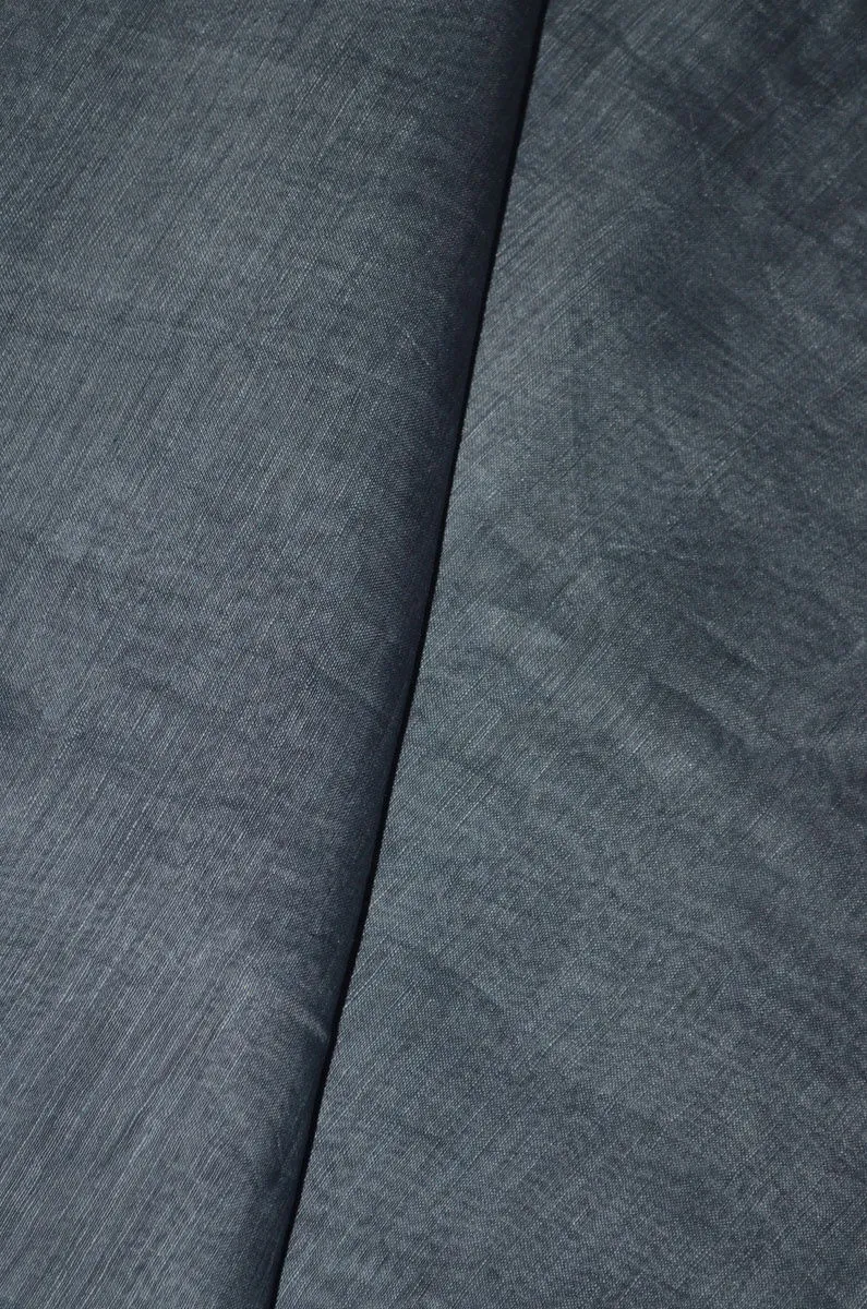 Pure Yarn Dyed Handloom Silk Linen Fabric