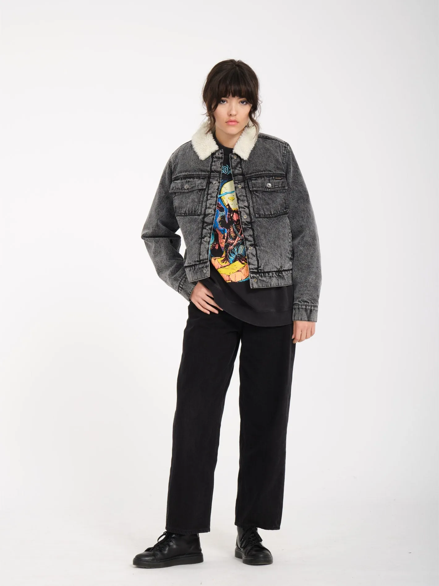Radstone Denim Jacket - BLACK