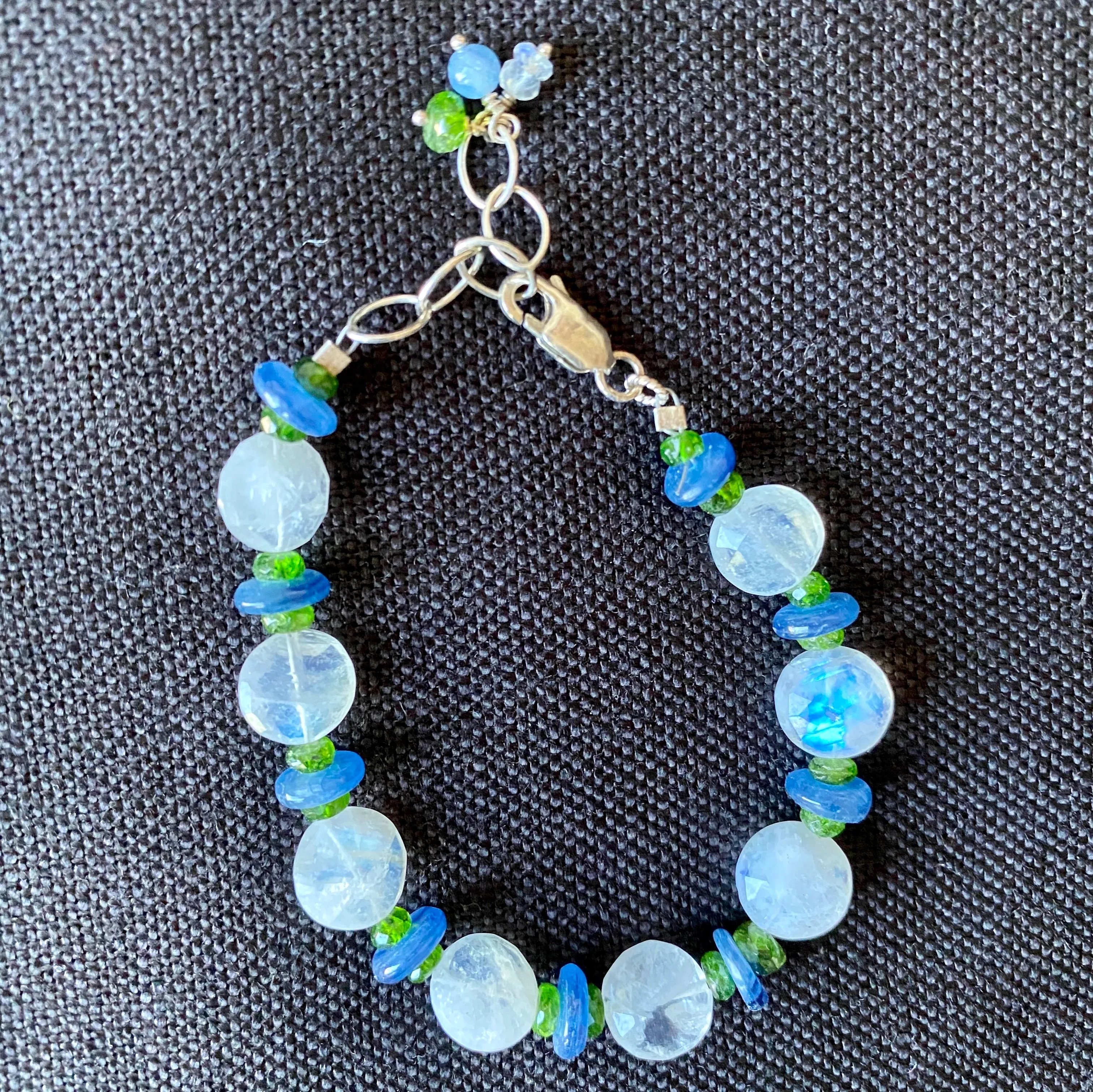 Rainbow Moonstone Bracelet