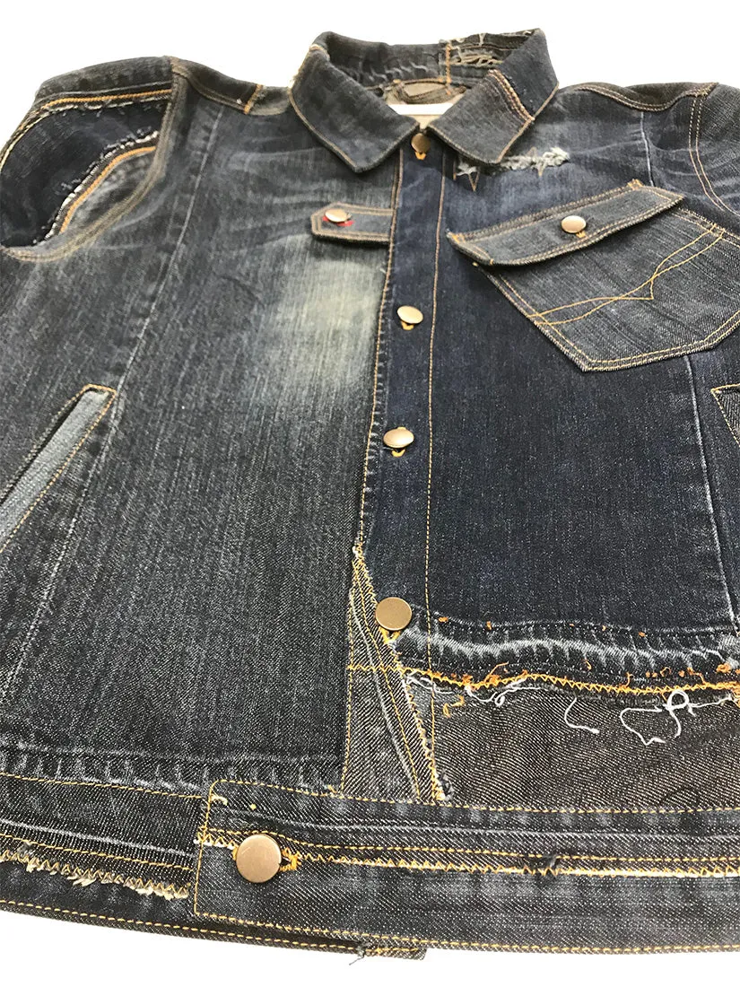 Reconstructed Denim Jacket
