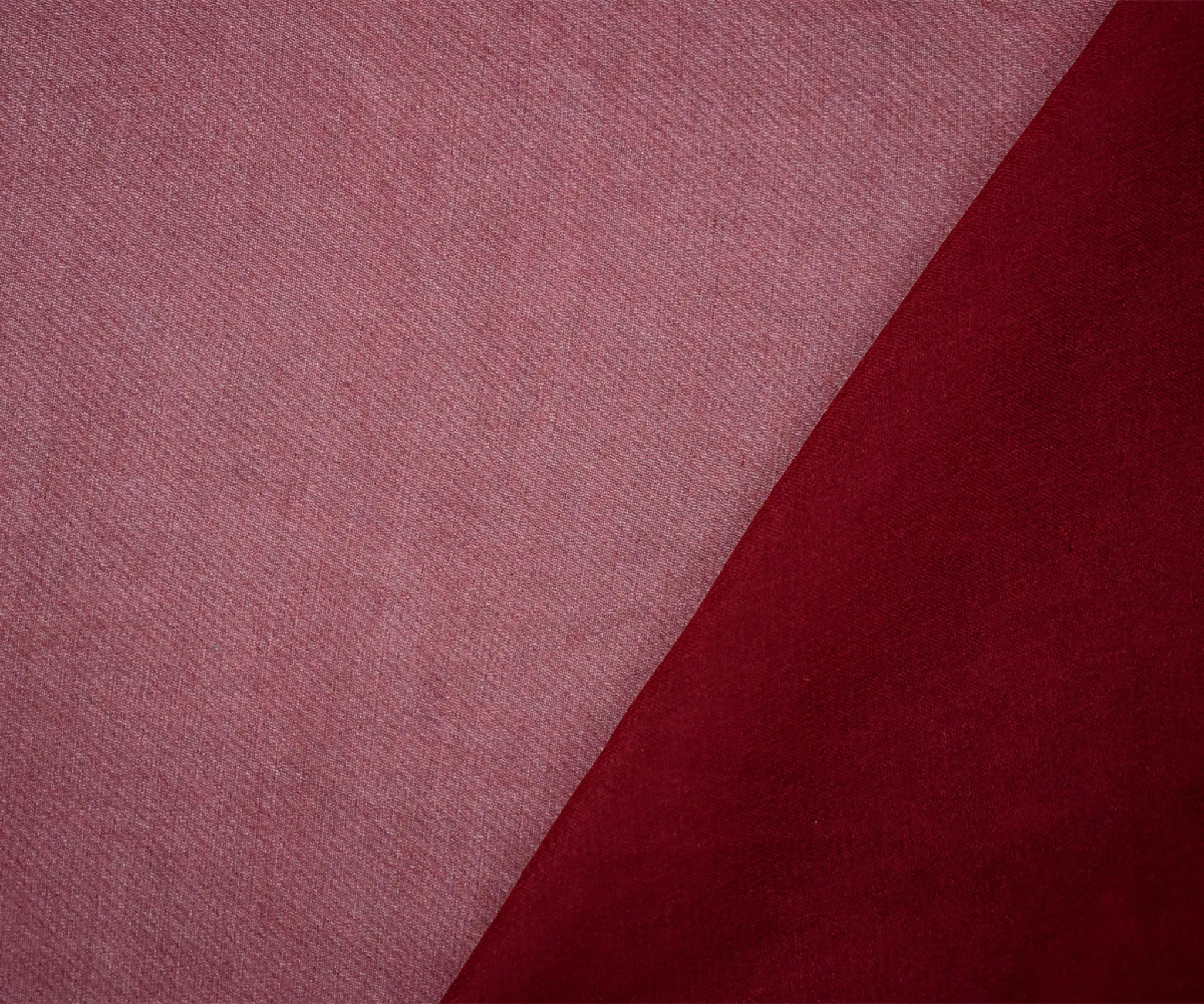 Red Silk Chiffon Woven Fabric
