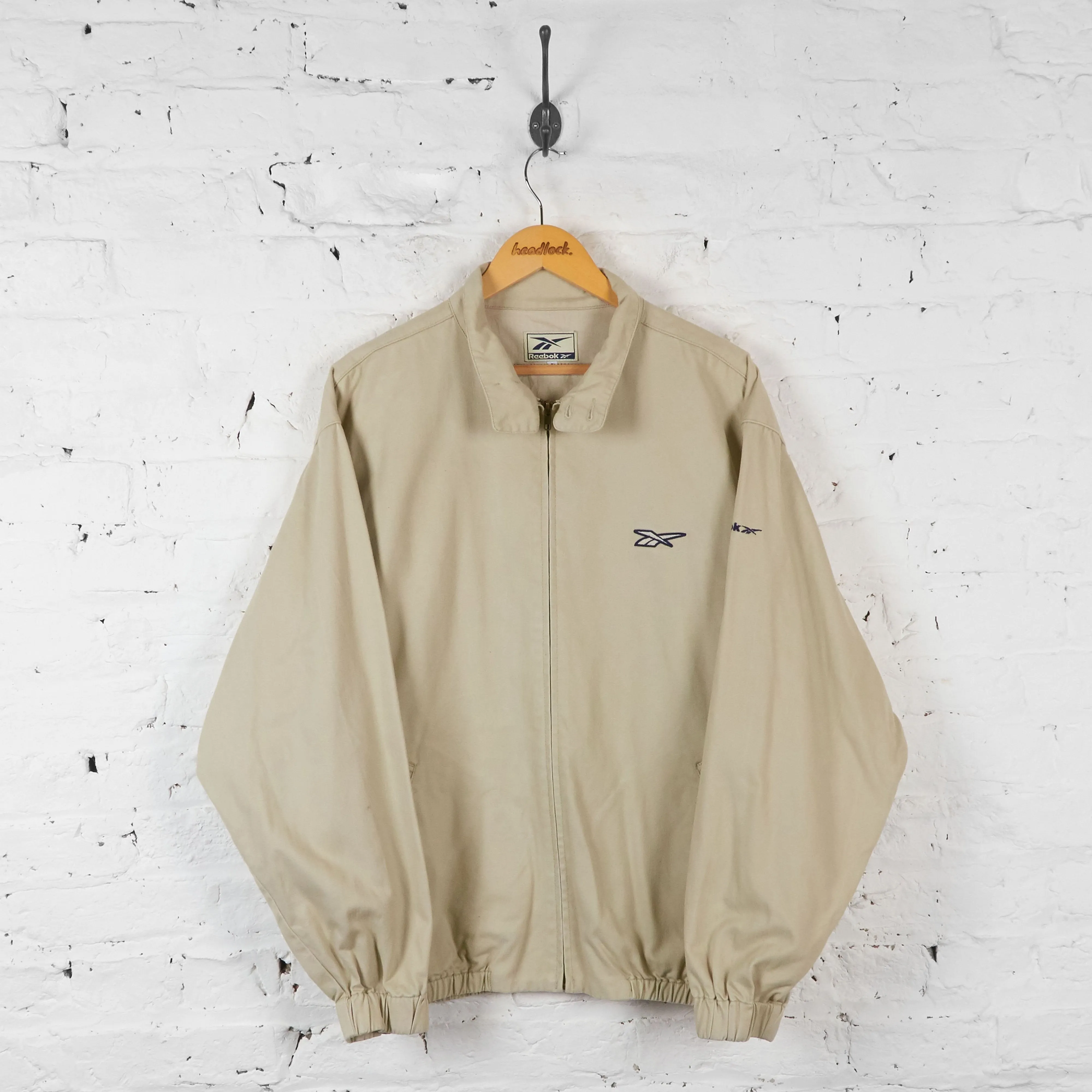 Reebok 90s Bomber Jacket - Beige - M