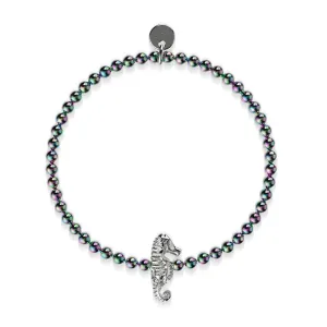Reef | Unicorn Silver | Seahorse Charm Bracelet