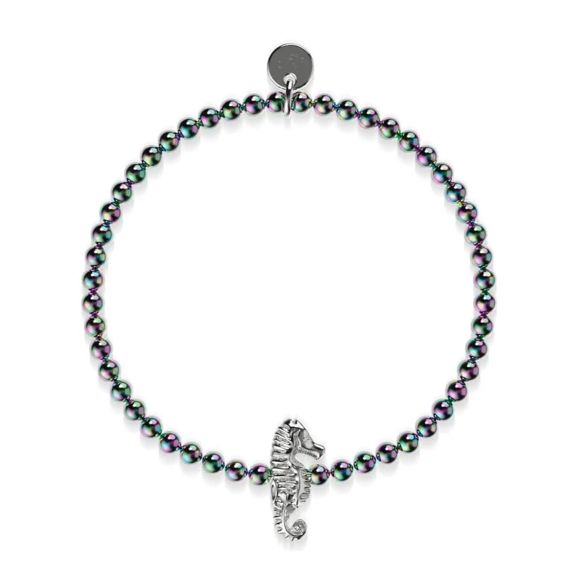 Reef | Unicorn Silver | Seahorse Charm Bracelet