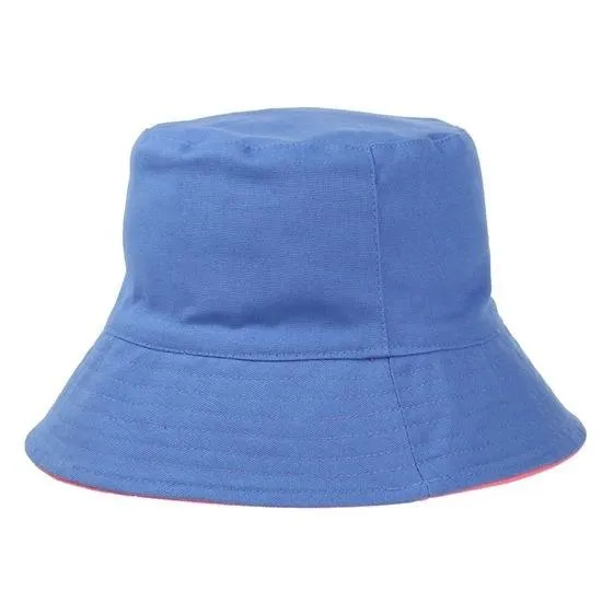 Regatta Reversible Bucket Hat - Lake Blue Shell Pink
