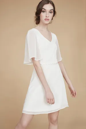 Retiens La Nuit | Bell-Sleeved Wedding Dress