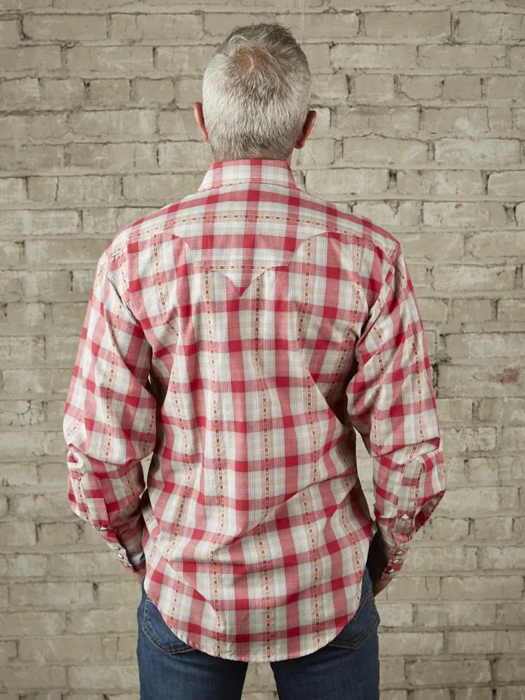 Retro Plaid Dobby - FINAL SALE
