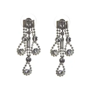 Rhinestone Beaded Earrings