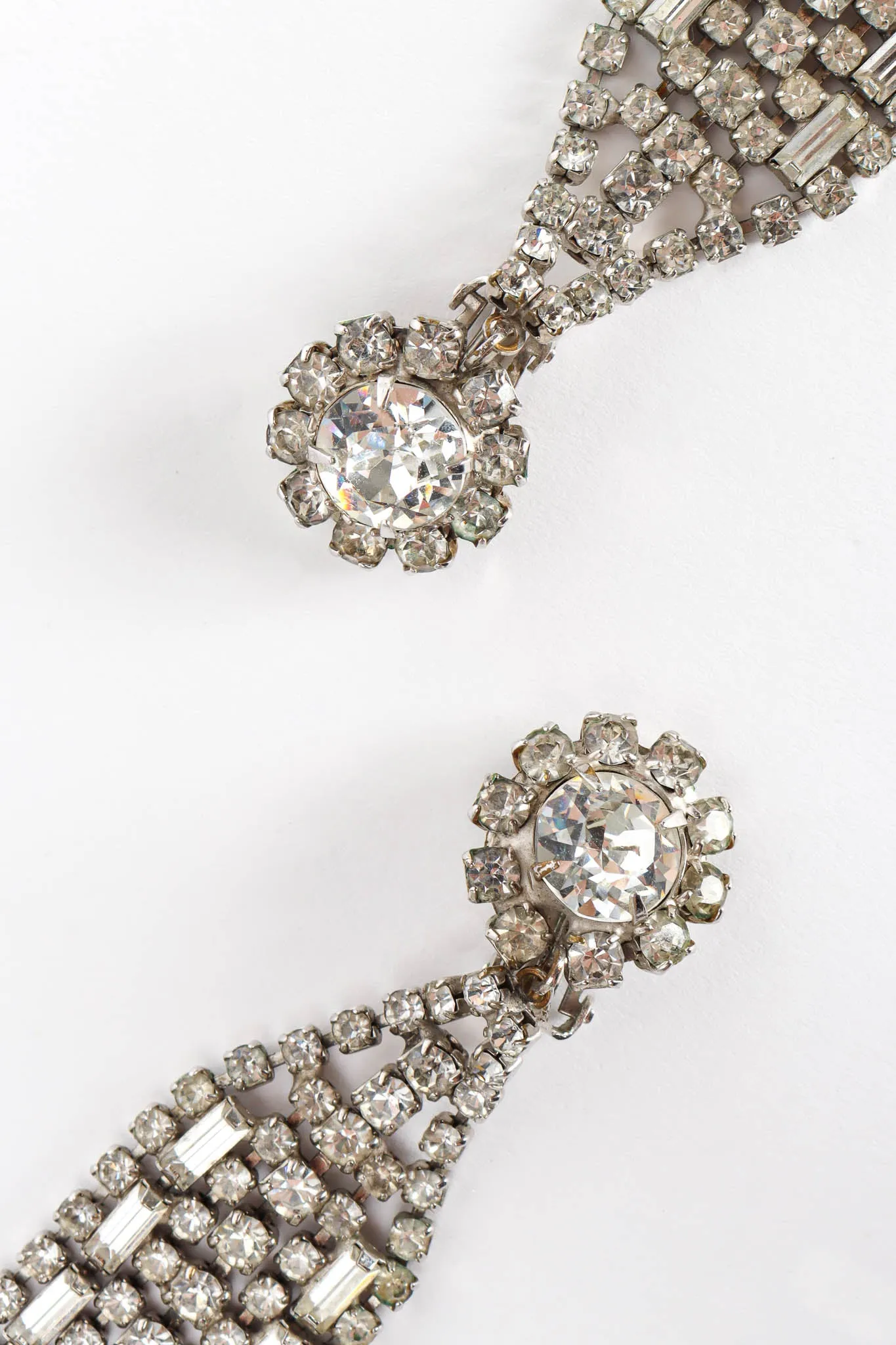 Rhinestone Chandelier Earrings