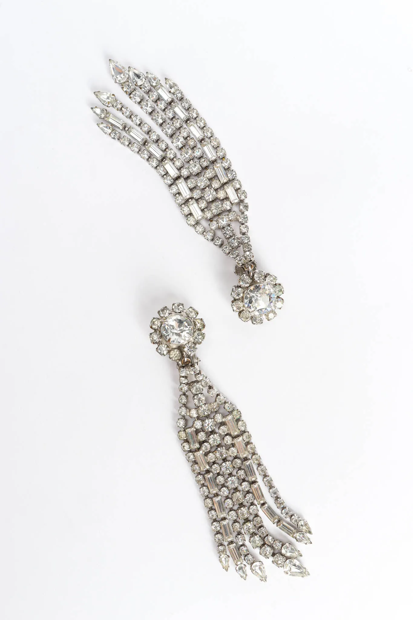 Rhinestone Chandelier Earrings