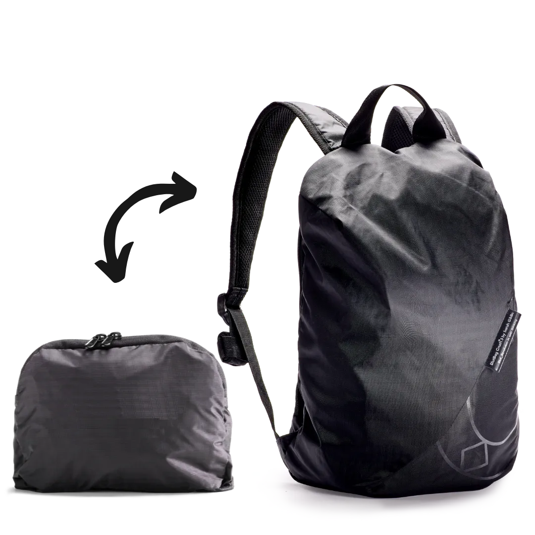 RiutBag Crush.3 - Ultra-Light, Secure, Foldable Daypack | 14L Capacity