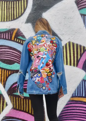 Rock Rolling Stones NOSTALGIA Denim shirt/Jacket