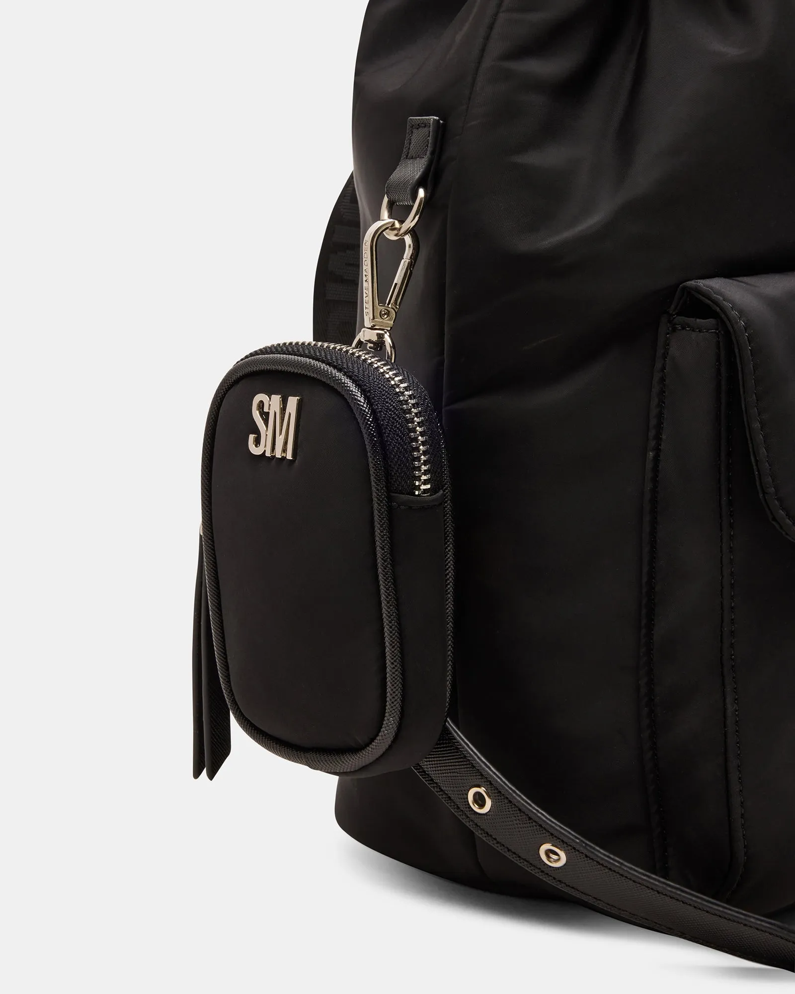 ROLO NYLON BAG BLACK