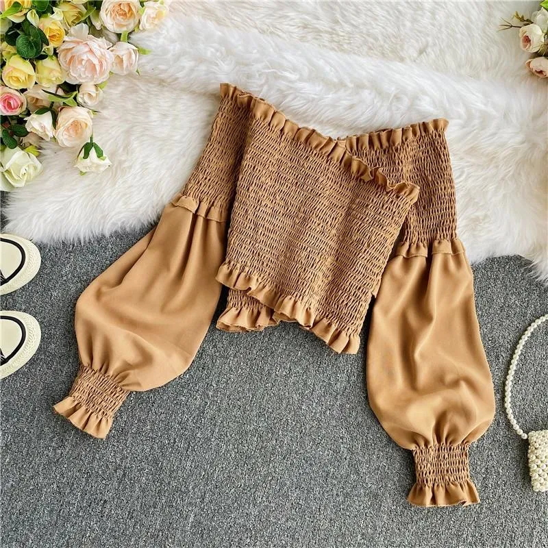Ruched criss cross top