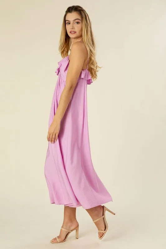 Ruffles Maxi Dress