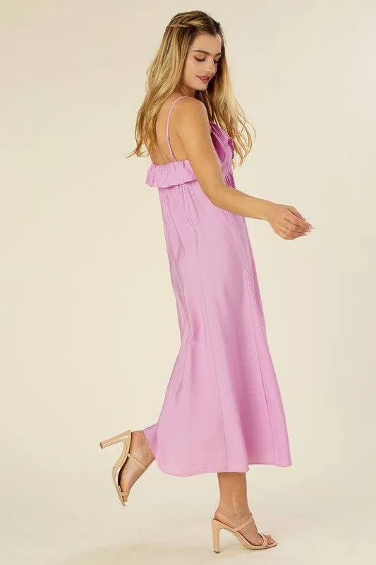 Ruffles Maxi Dress