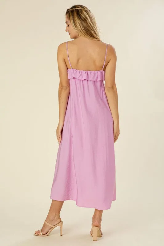 Ruffles Maxi Dress