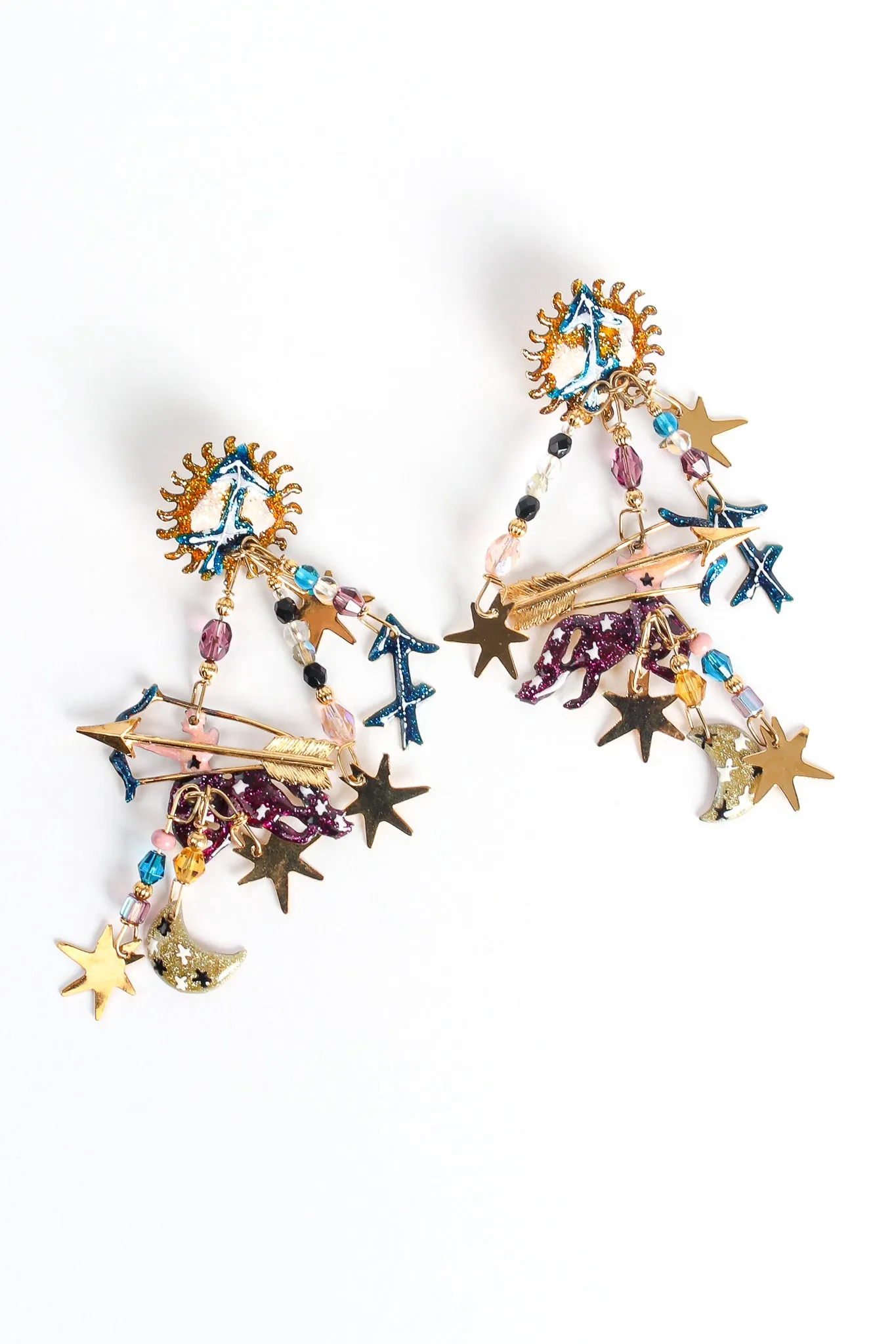 Sagittarius Archer Earrings