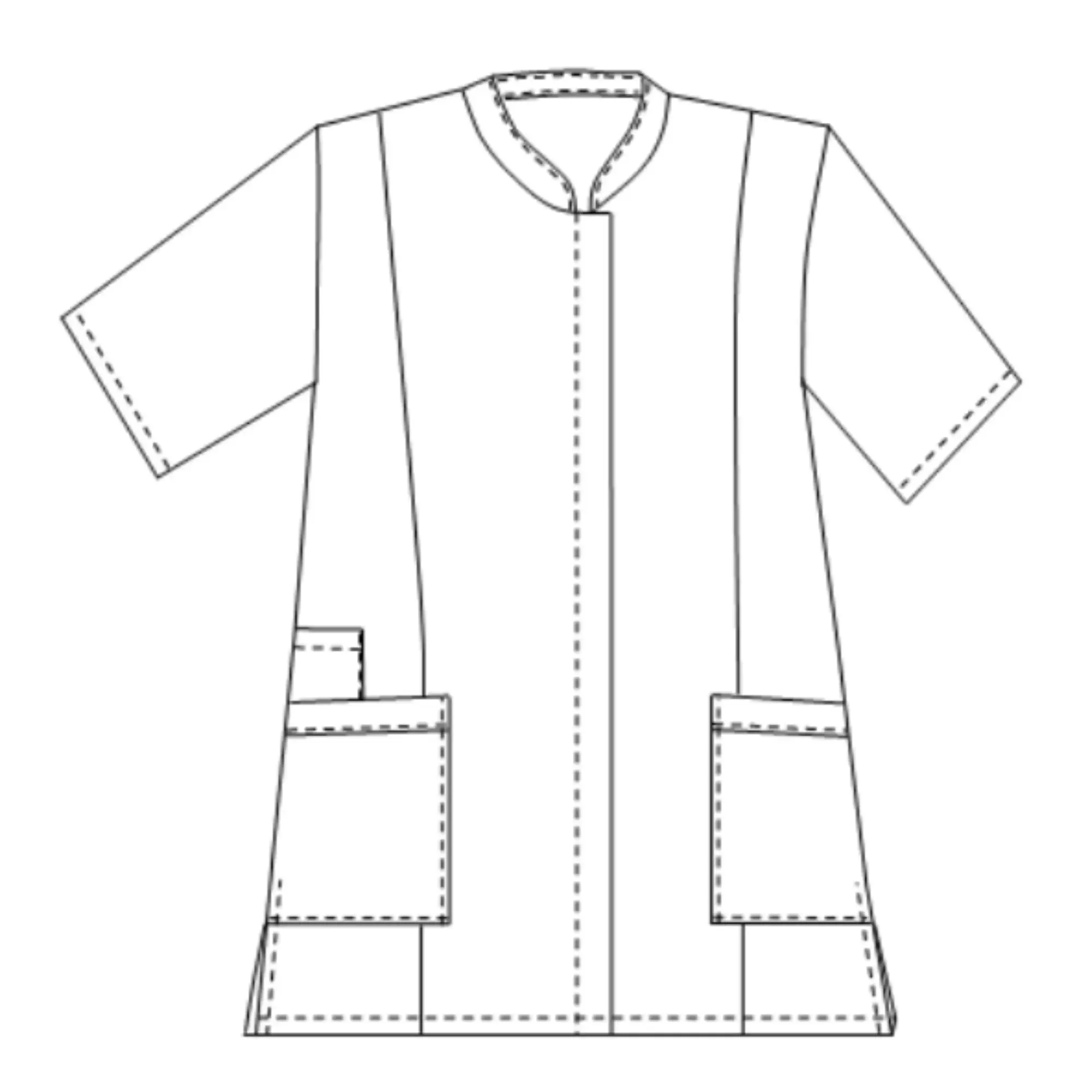Sarah - Tunic - Short sleeves - Women - 75 cm