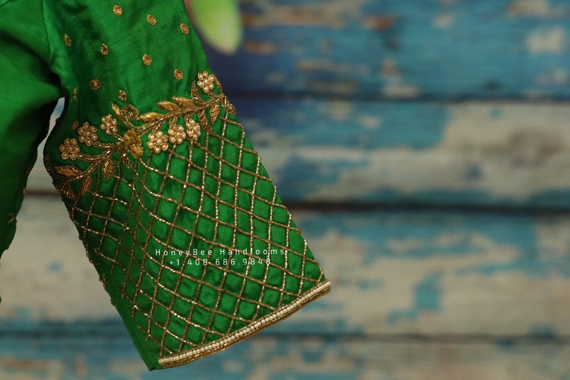Saree Blouse| Saree Blouse |Maggam Work Blouse | saree stitched Blouse| Bollywood Blouse | Zardosi Work Blouse | HoneyBee Handlooms