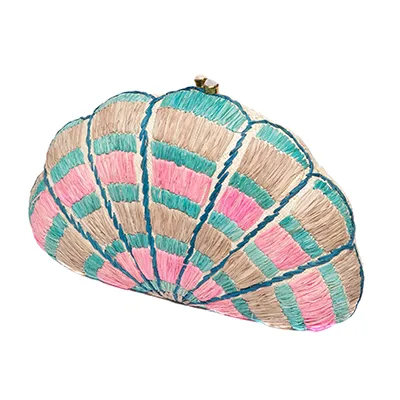 Seashell Karuna Rainbow Clutch