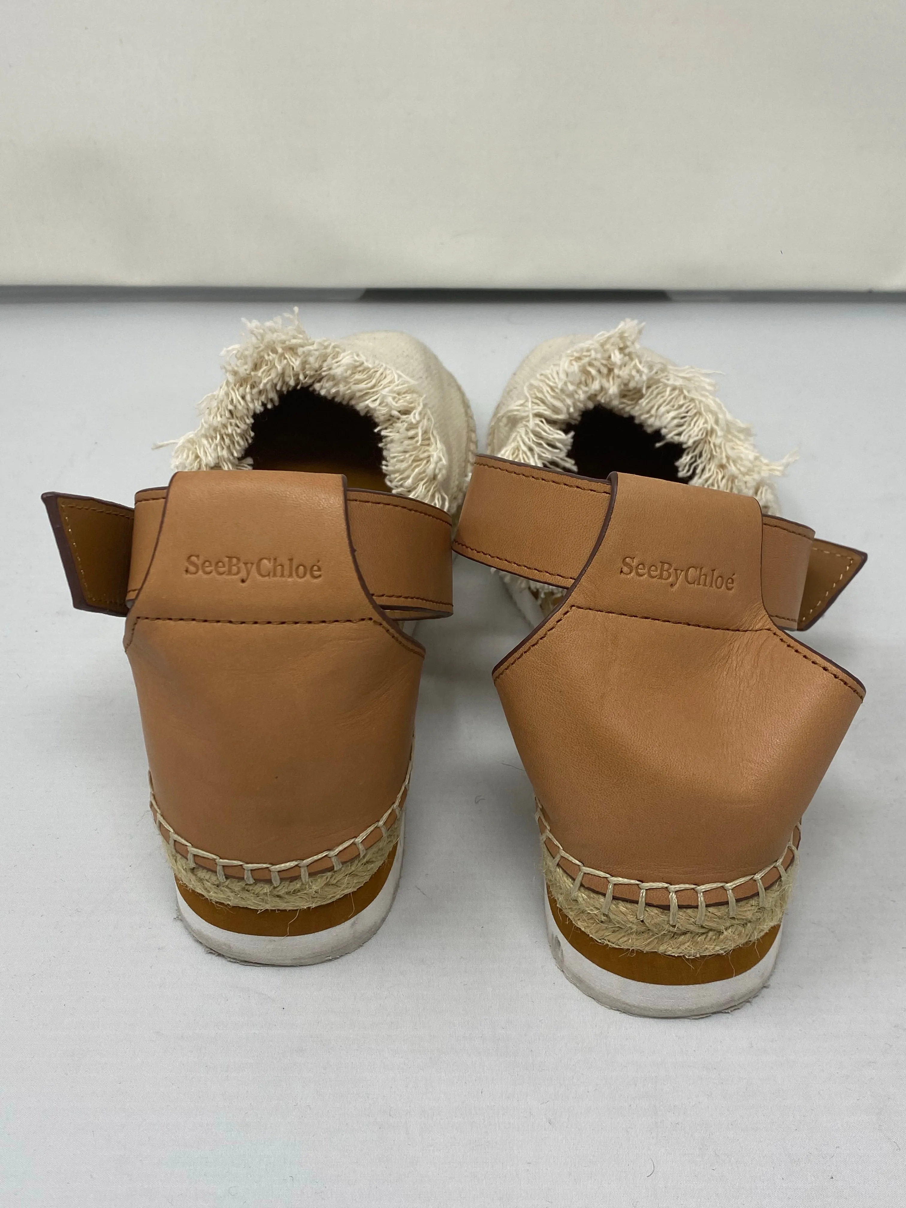 See by Chloe Ankle Strap Platform Espadrille