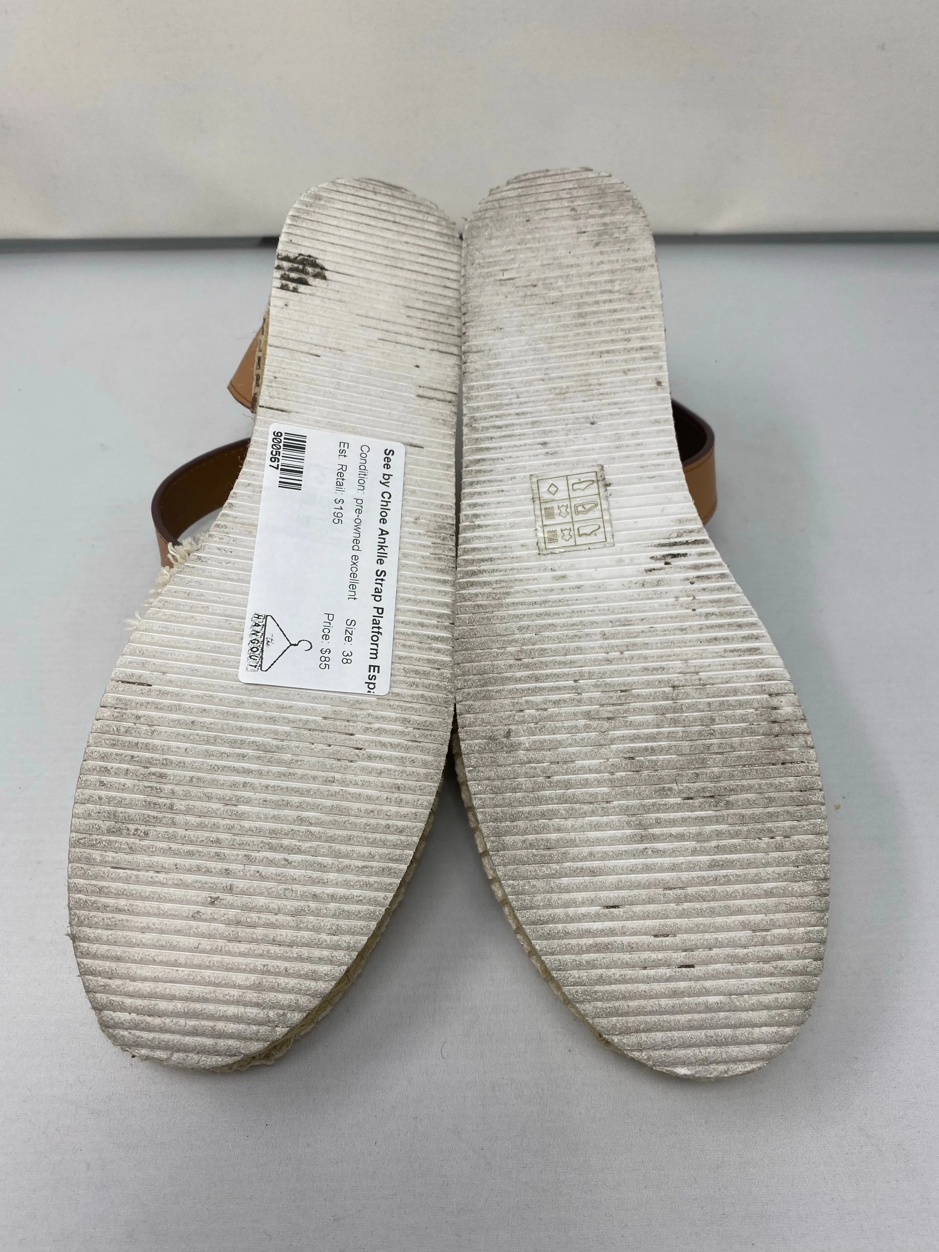 See by Chloe Ankle Strap Platform Espadrille