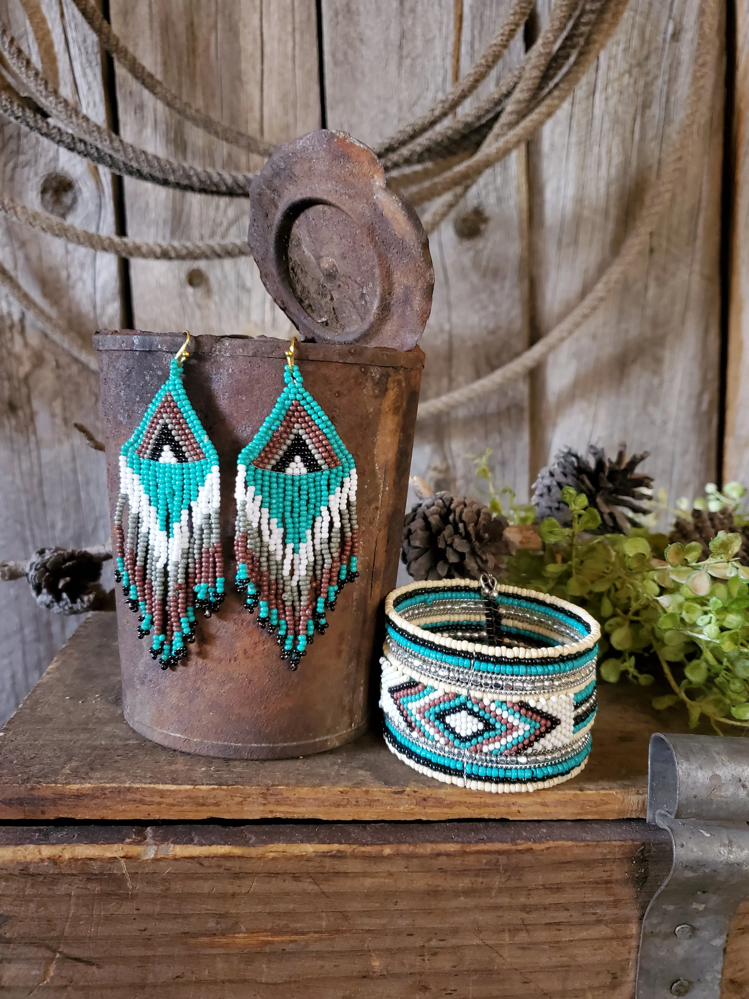 Seed Bead Cuff Bracelets
