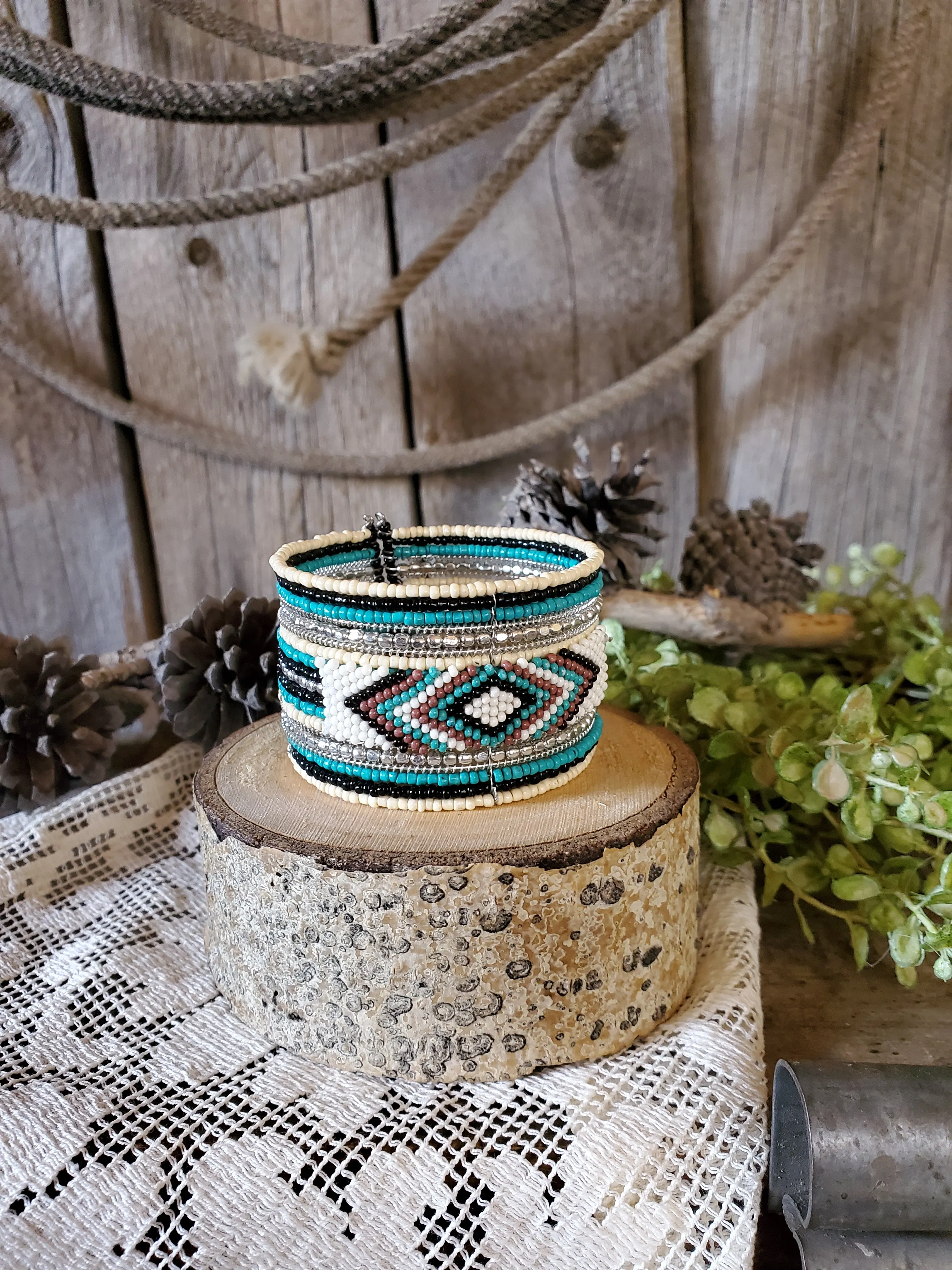 Seed Bead Cuff Bracelets