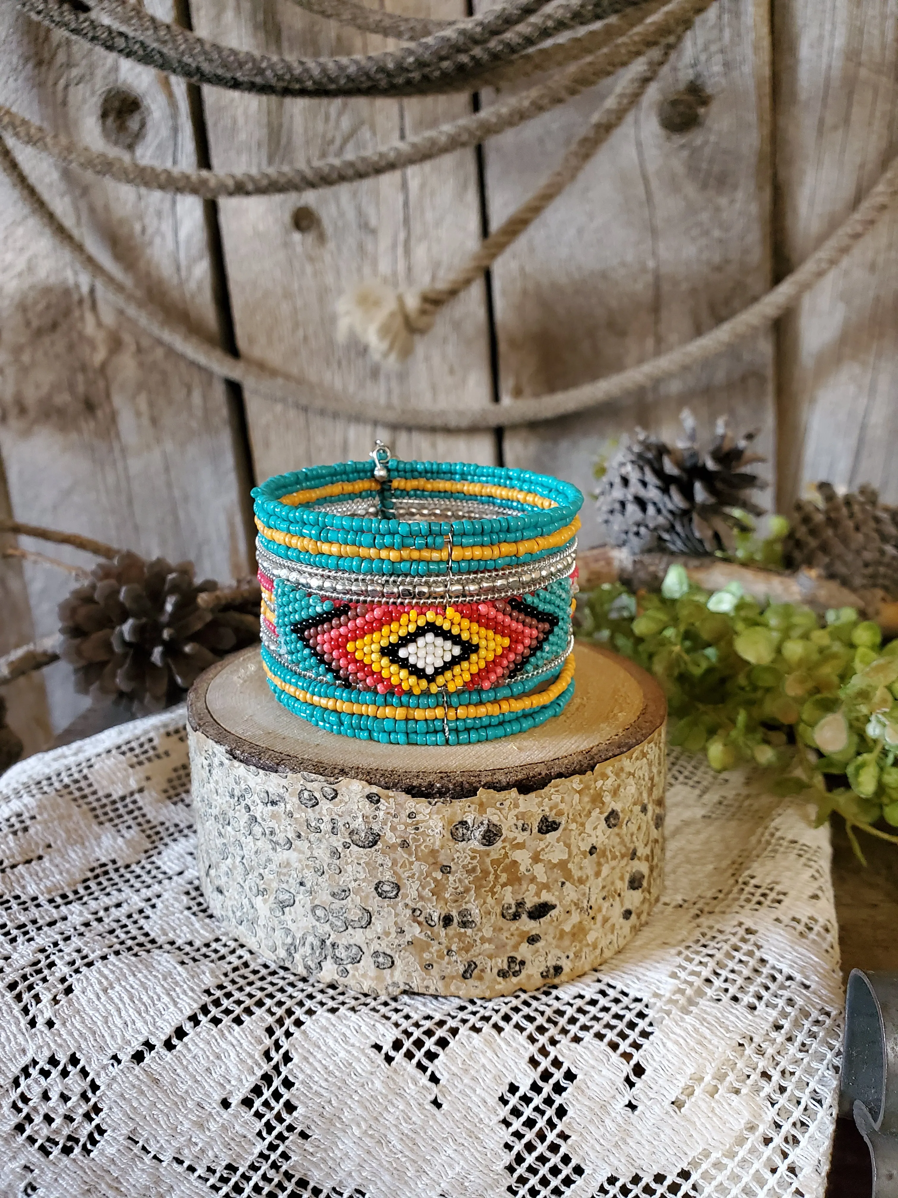 Seed Bead Cuff Bracelets