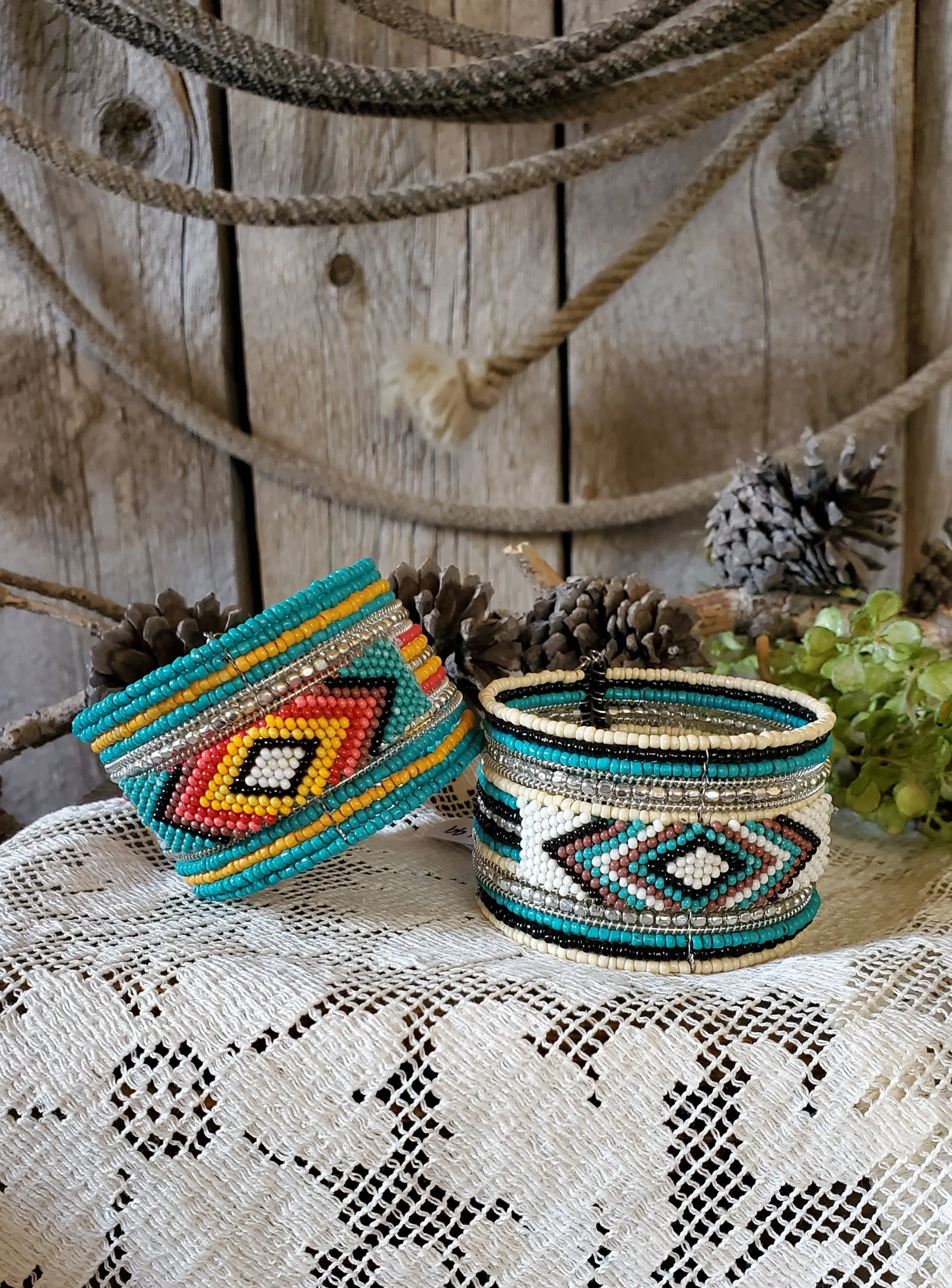 Seed Bead Cuff Bracelets