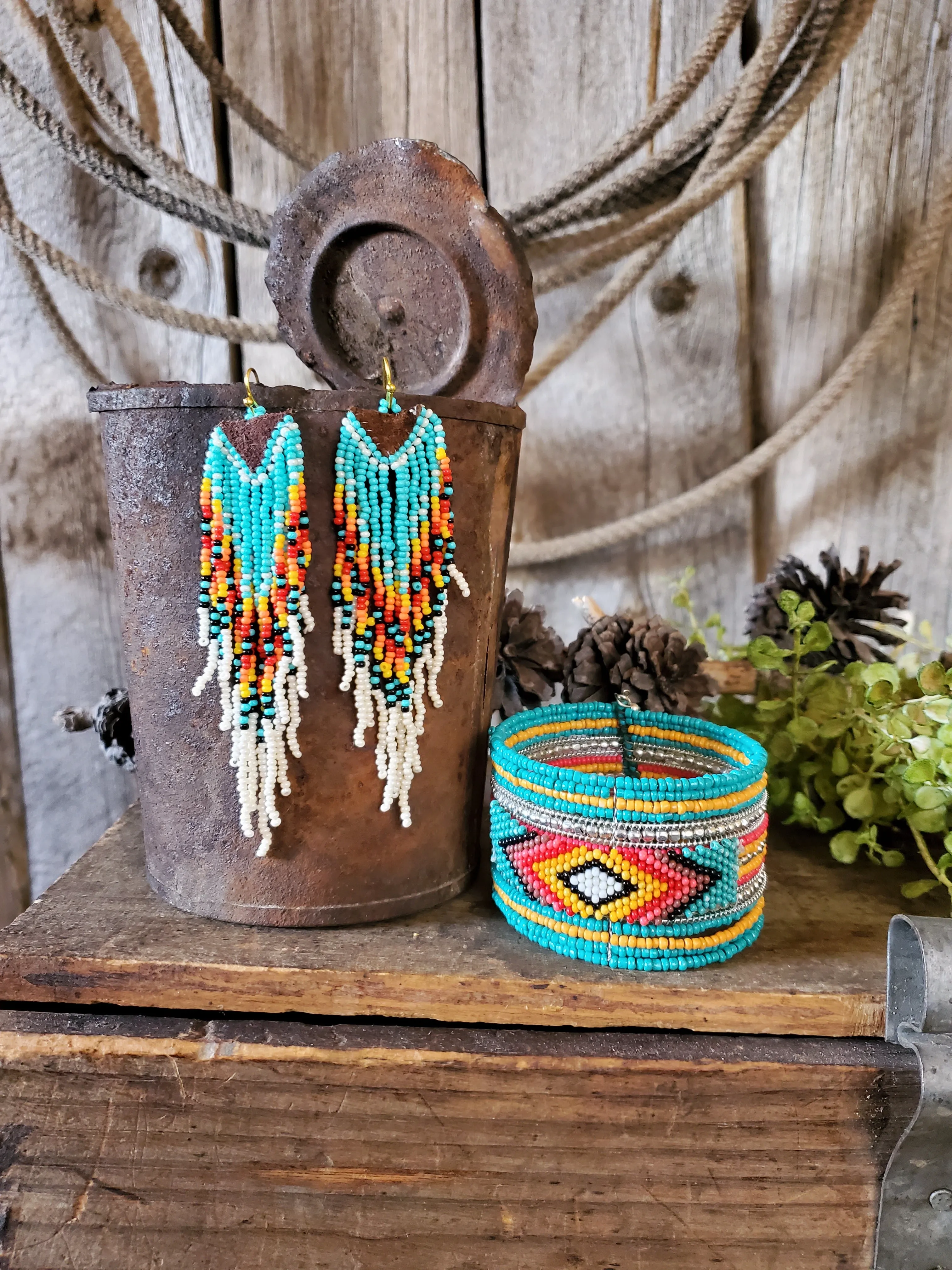 Seed Bead Cuff Bracelets