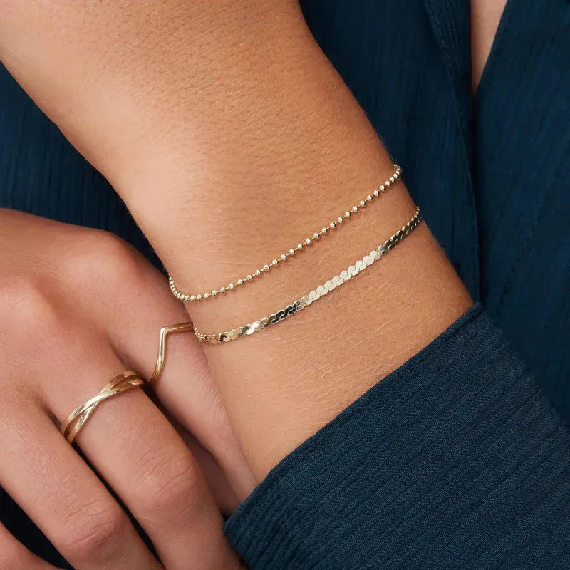 Serpentine Beaded Bracelets Set