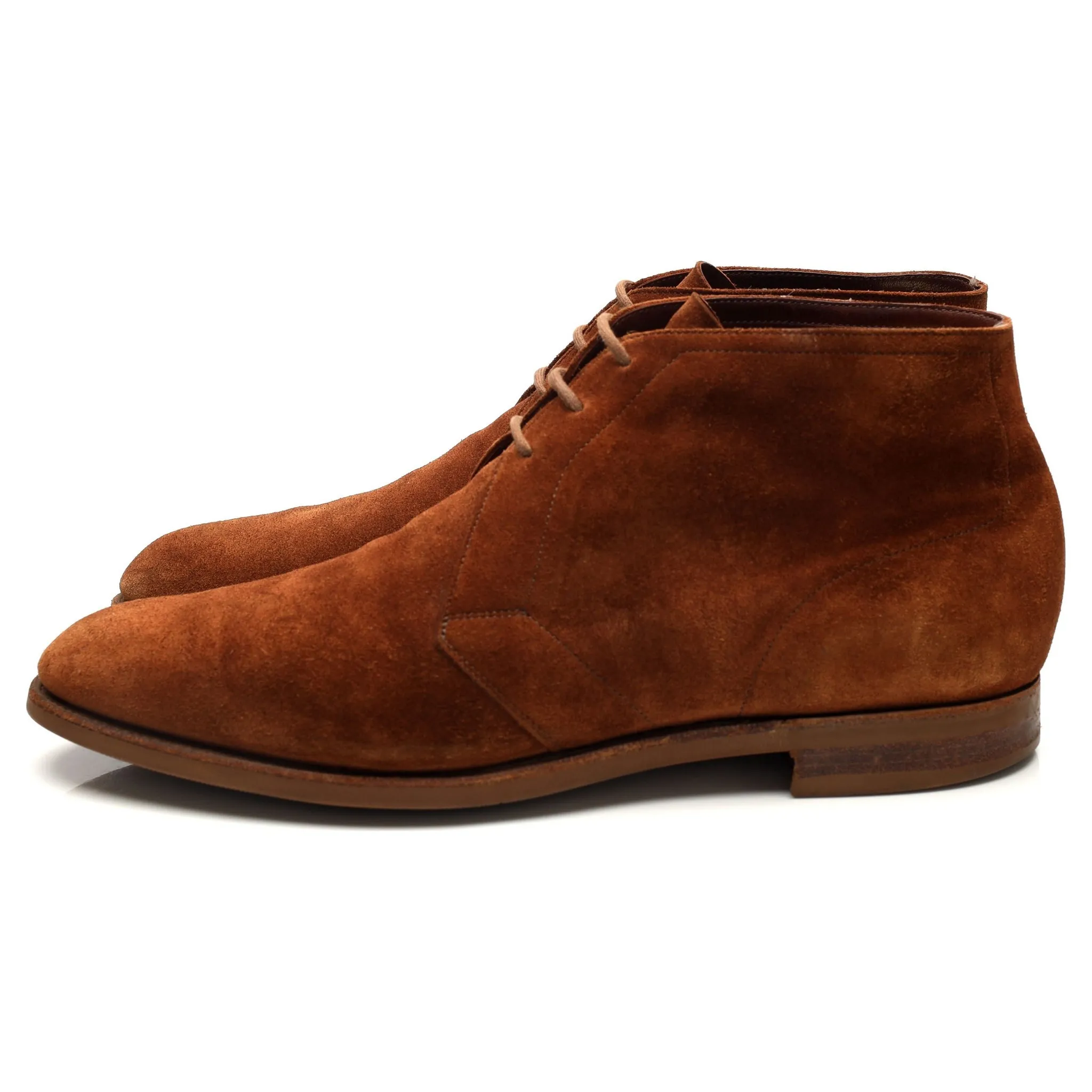 'Shanklin' Snuff Brown Suede Chukka Boots UK 7.5 E