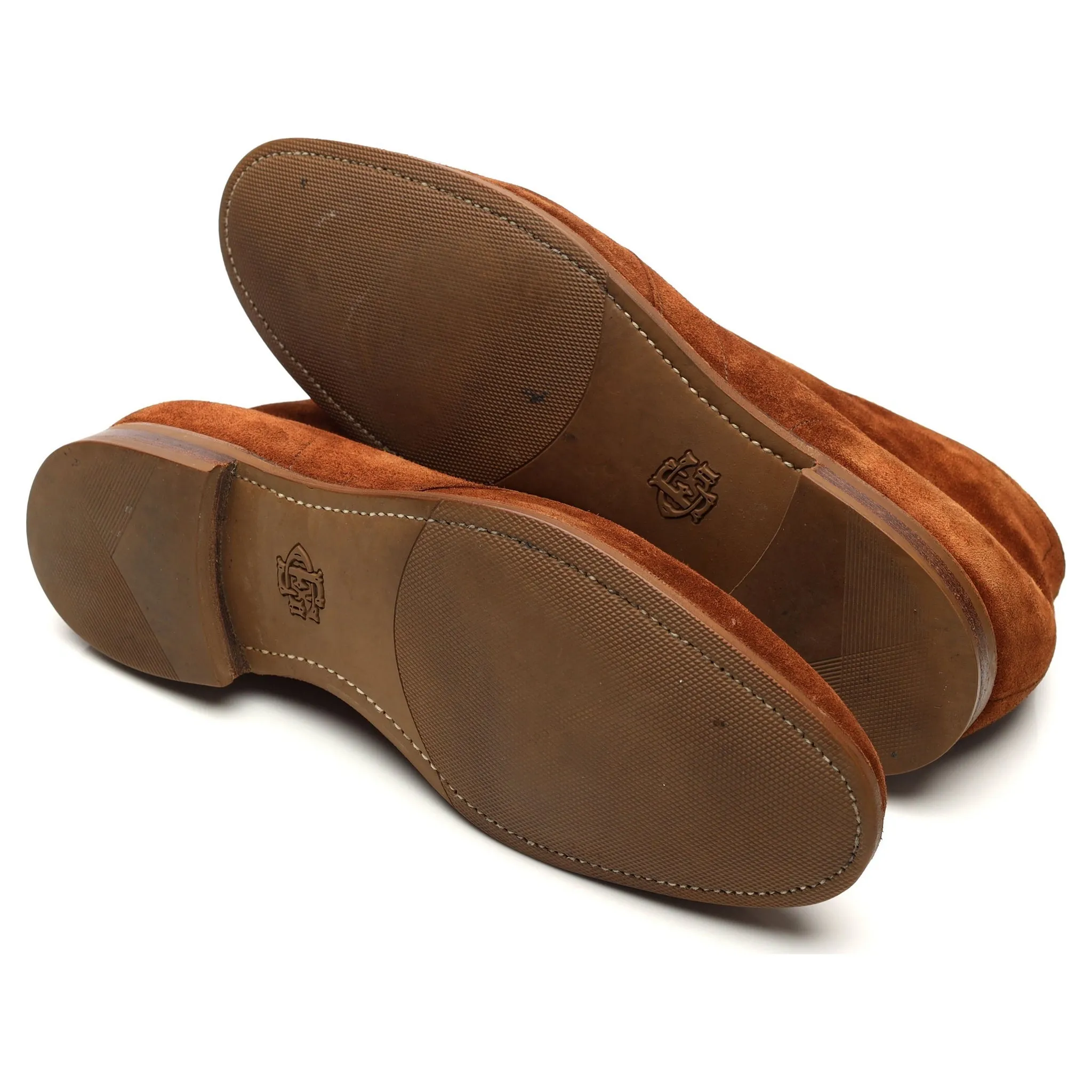 'Shanklin' Snuff Brown Suede Chukka Boots UK 7.5 E
