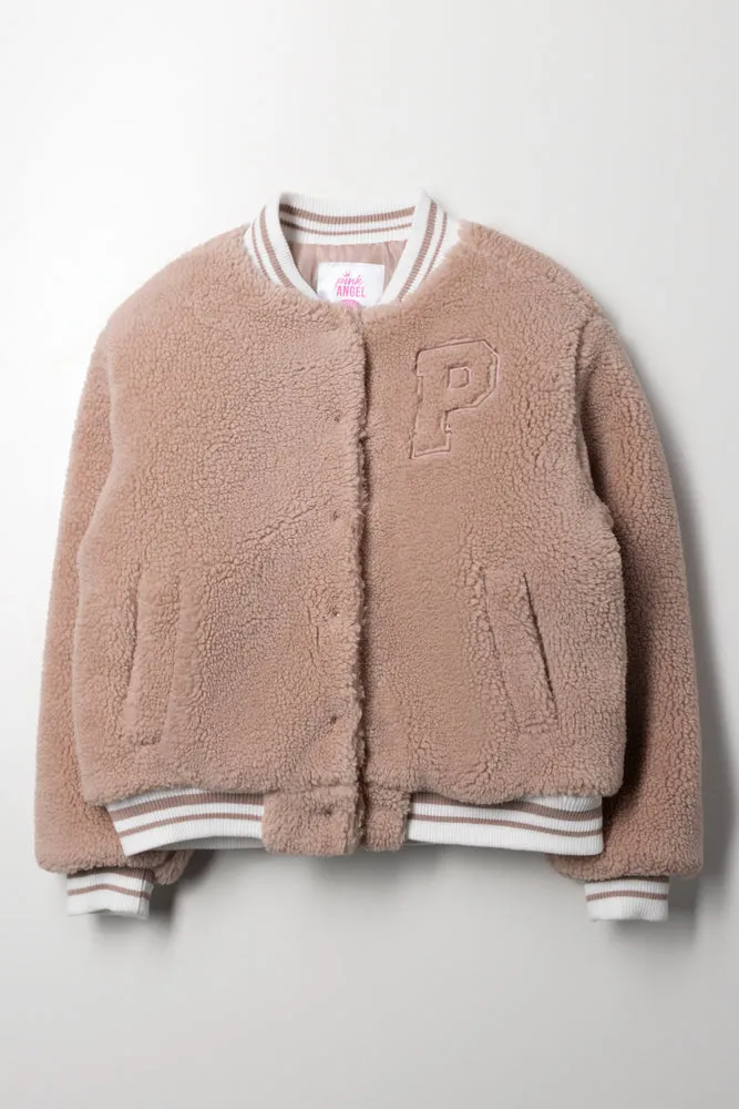 Sherpa Bomber Jacket Natural