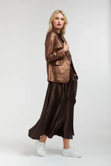 Shine Your Way Blazer by 365 Days - Copper