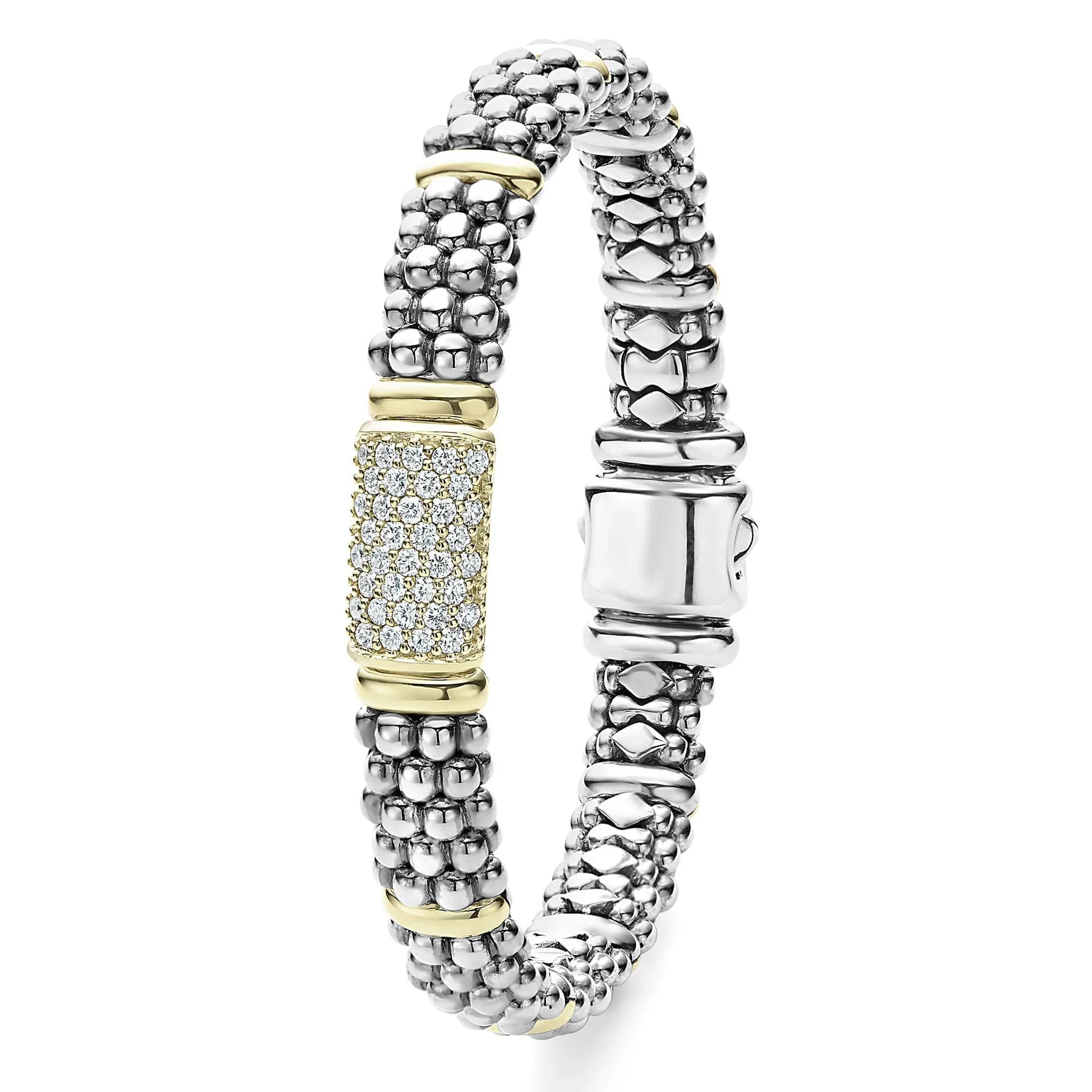 Signature Caviar Caviar Diamond Bracelet | 9mm