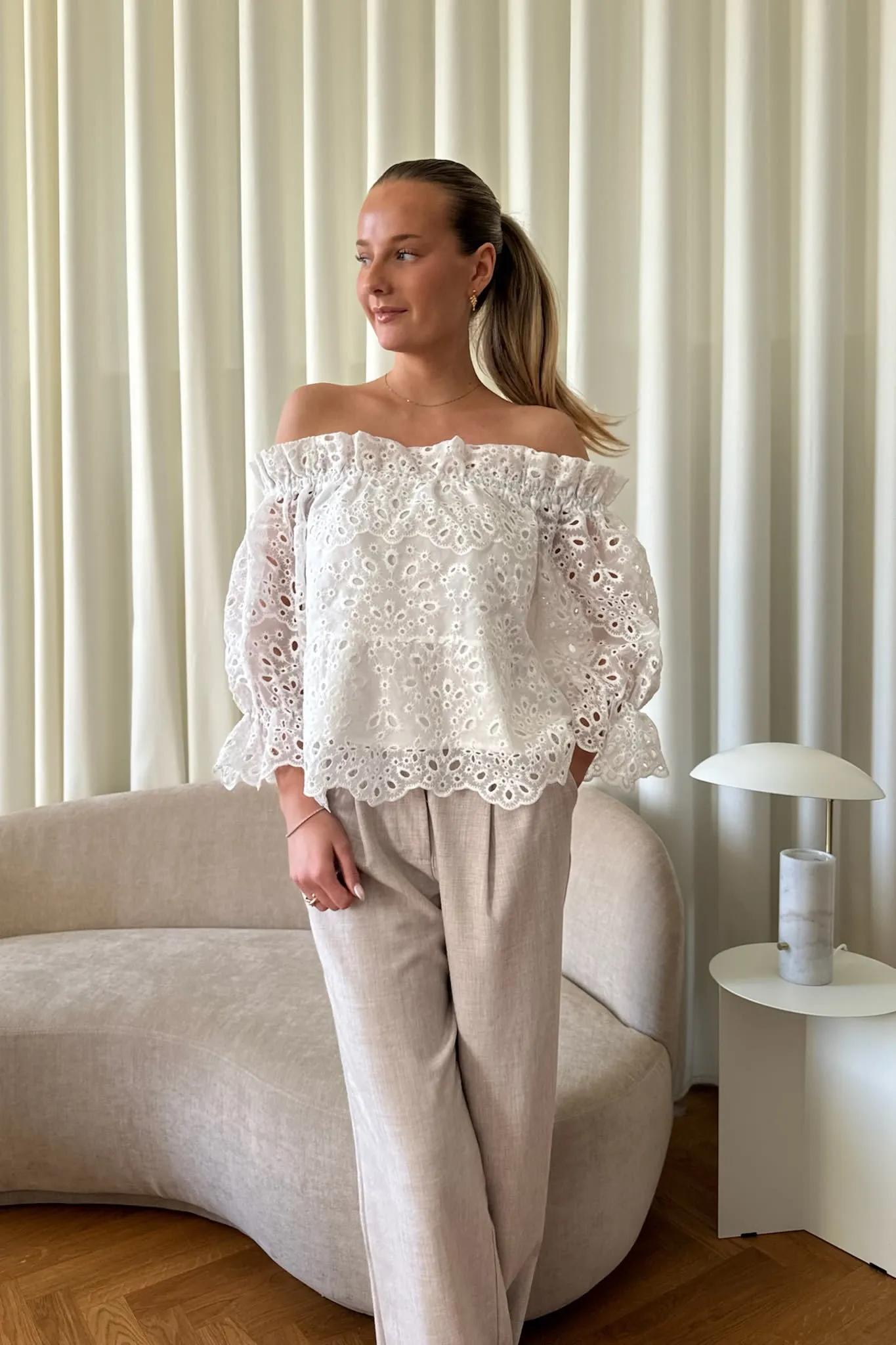 SigridIC Bluse - Hvid