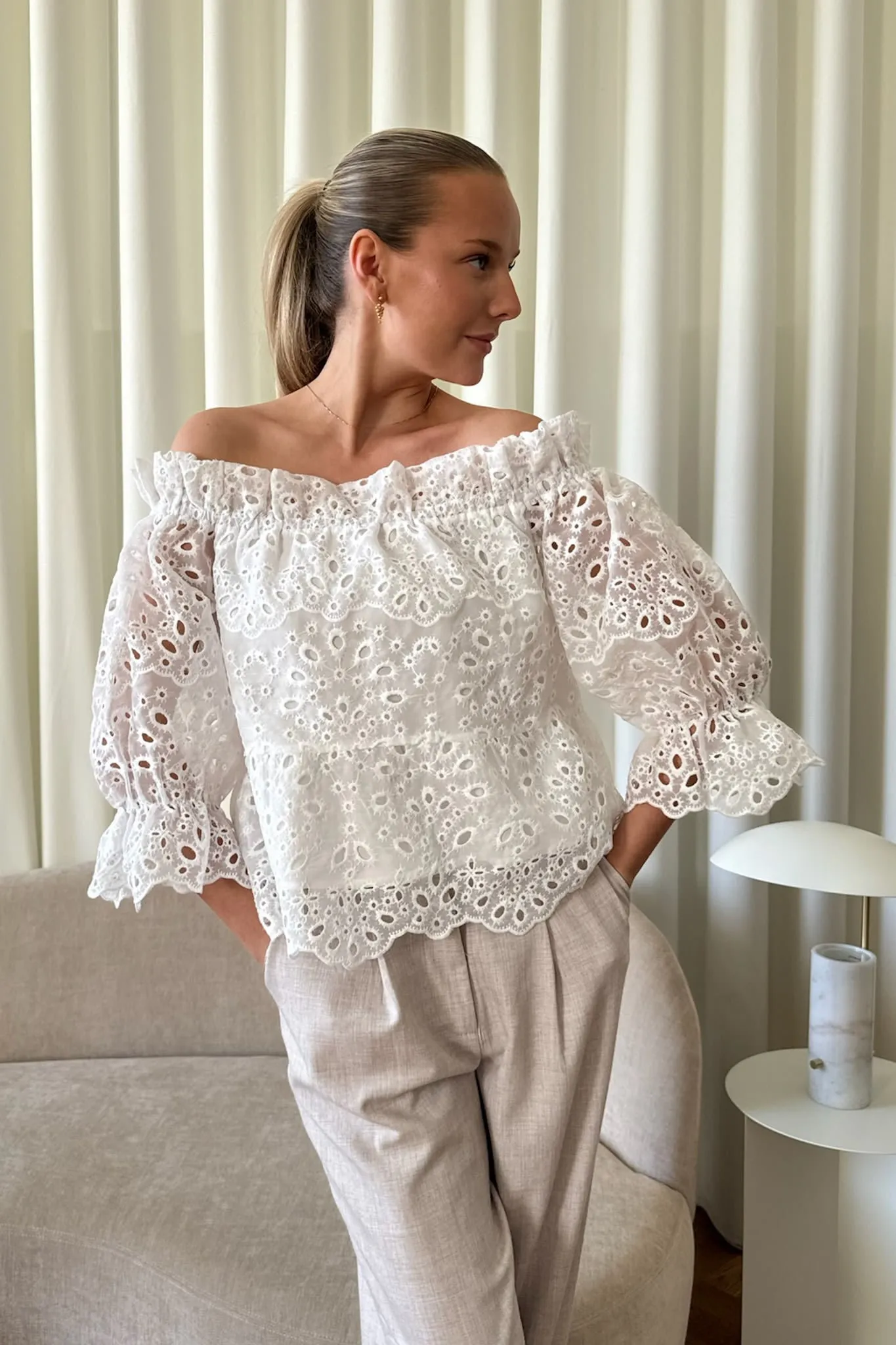 SigridIC Bluse - Hvid