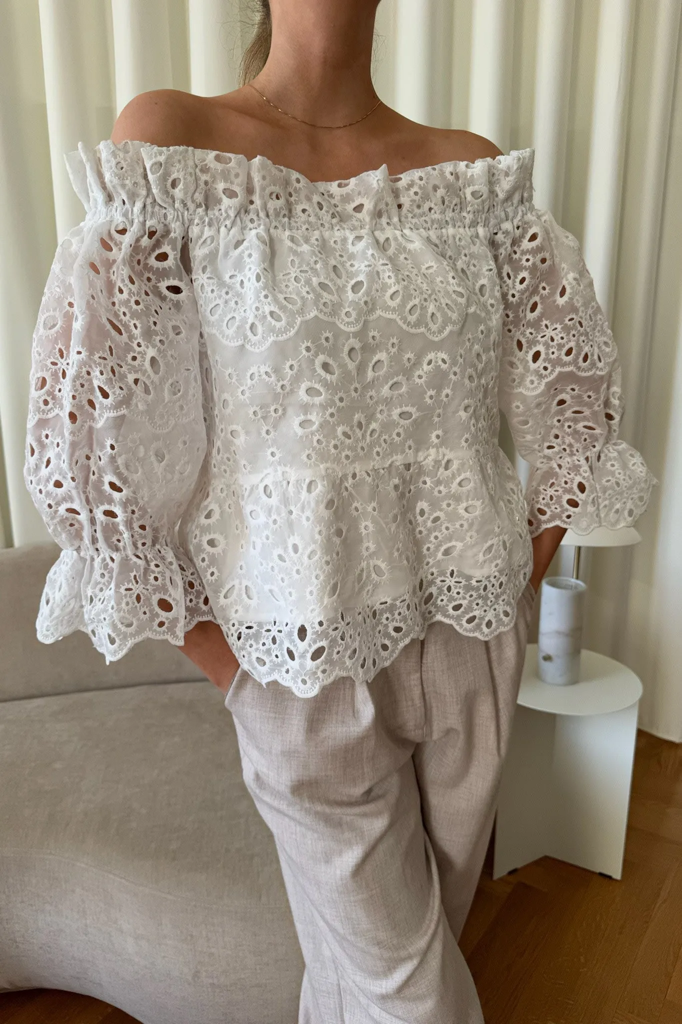 SigridIC Bluse - Hvid