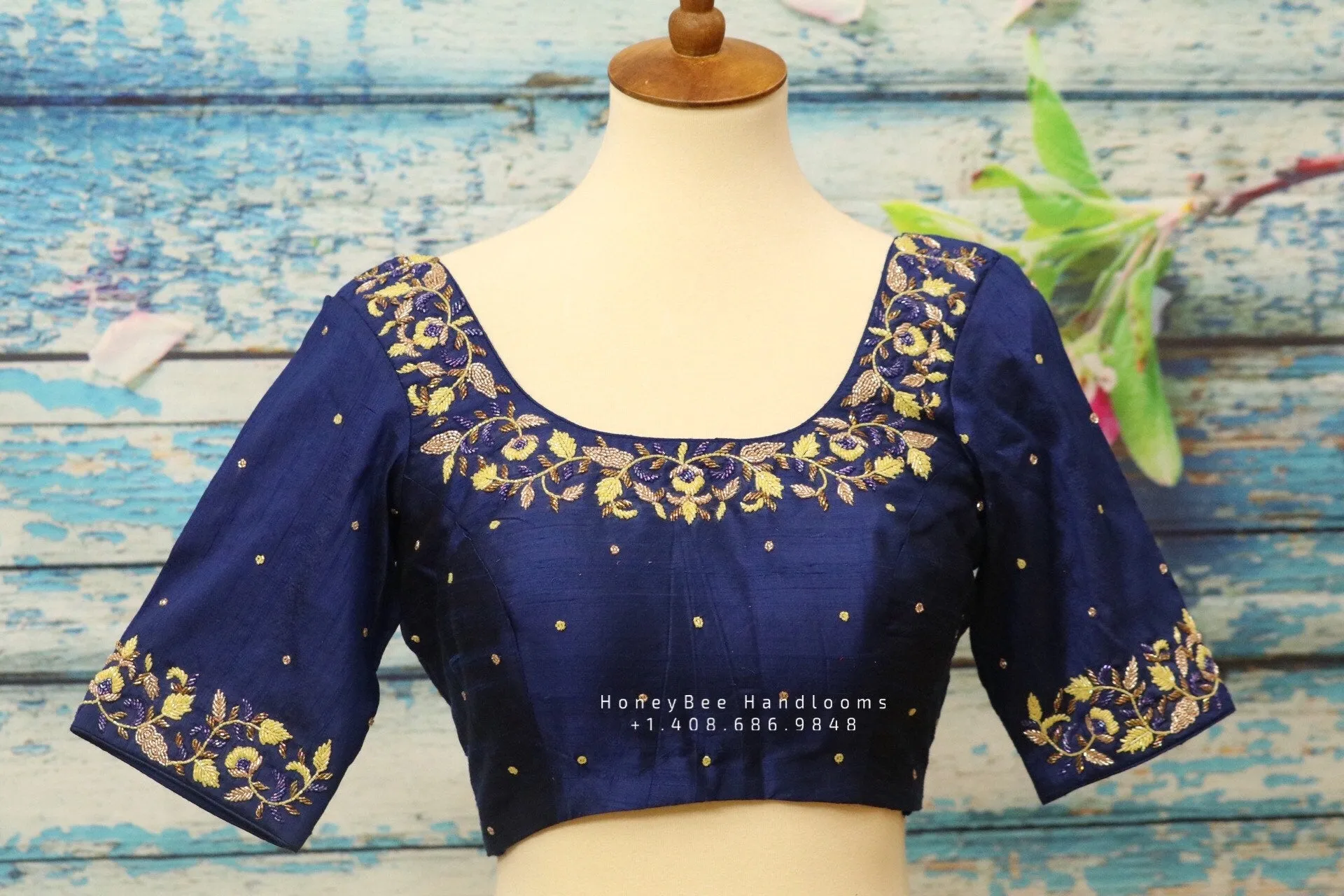 Silk saree Blouse |Zardhosi Work Blouse | saree stitched Blouse | Bollywood Blouse| Maggam Work Blouse | ZARI Blouse | HoneyBee Handlooms