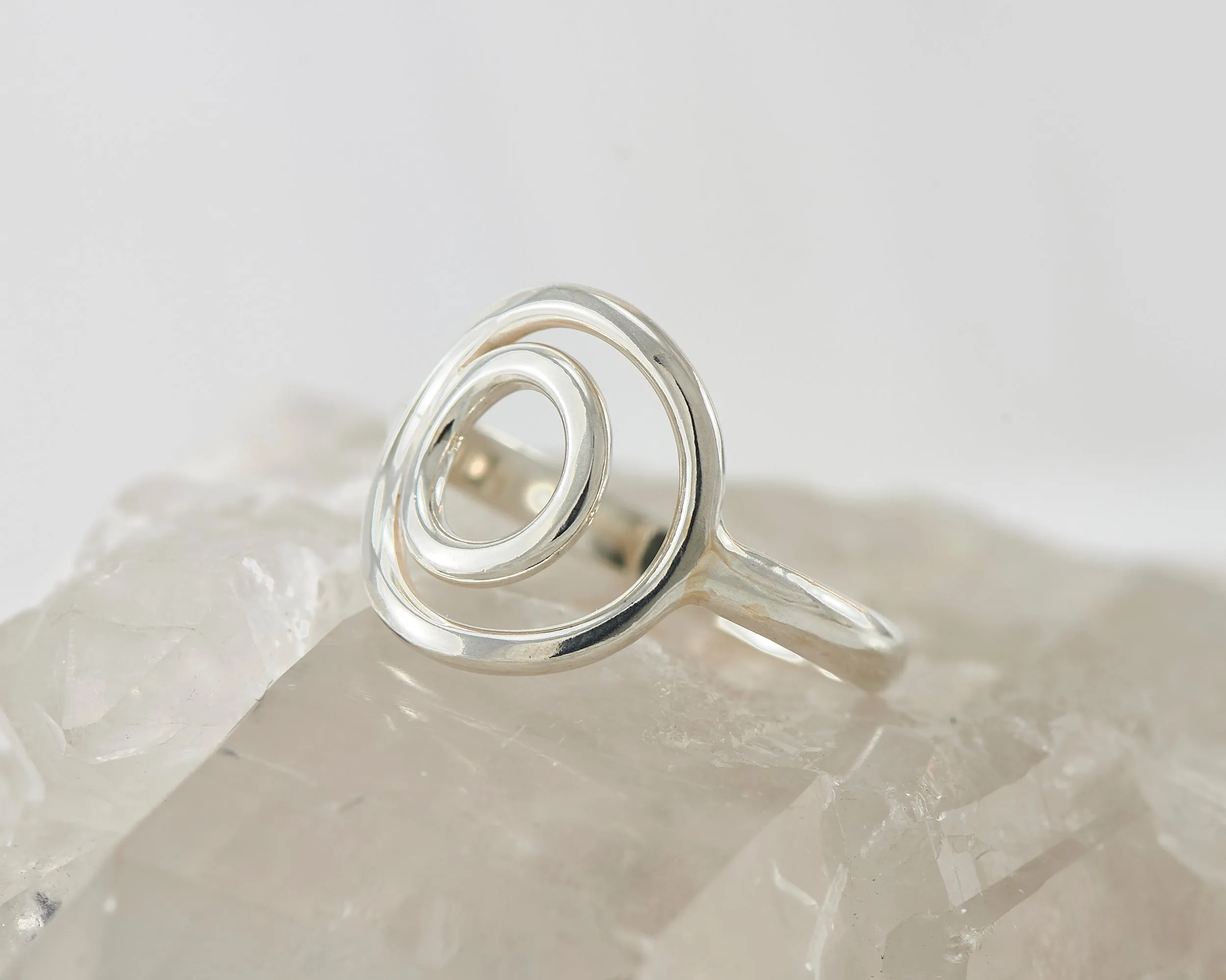 Silver Circles Ring
