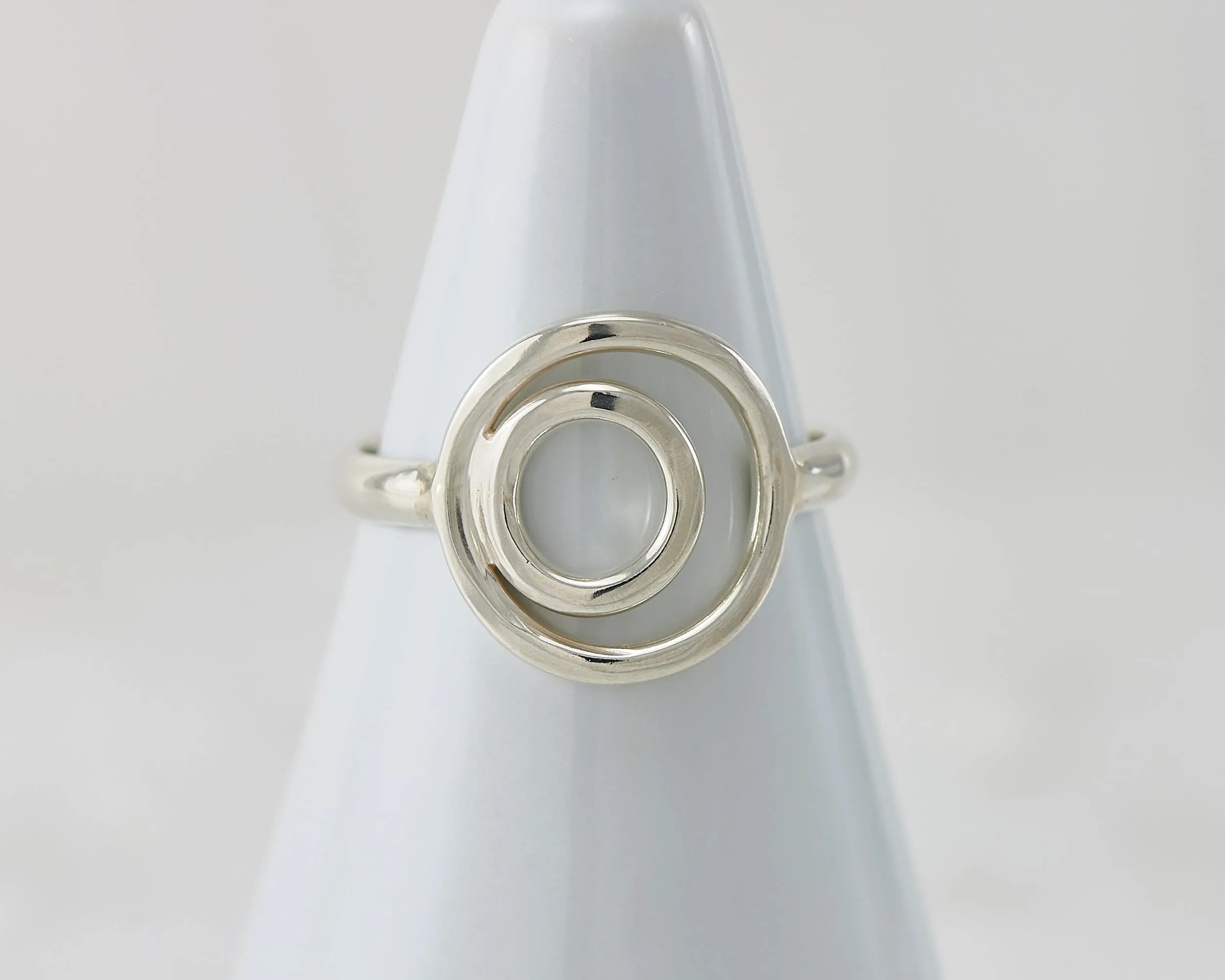 Silver Circles Ring