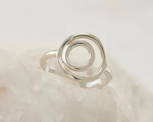 Silver Circles Ring